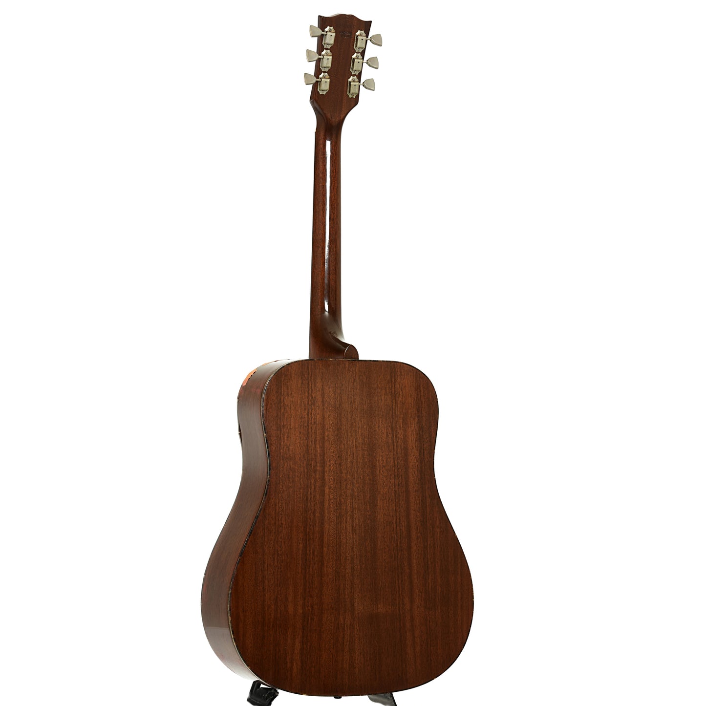 Full back and side of Gibson J-50 Deluxe Acoustic Guitar