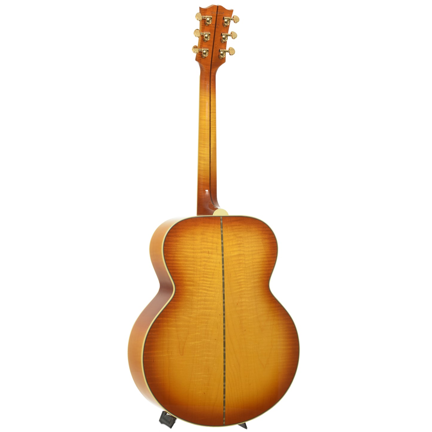 Back and side of Gibson SJ-200 60s Original Acoustic Guitar & Case, Heritage Cherry Sunburst