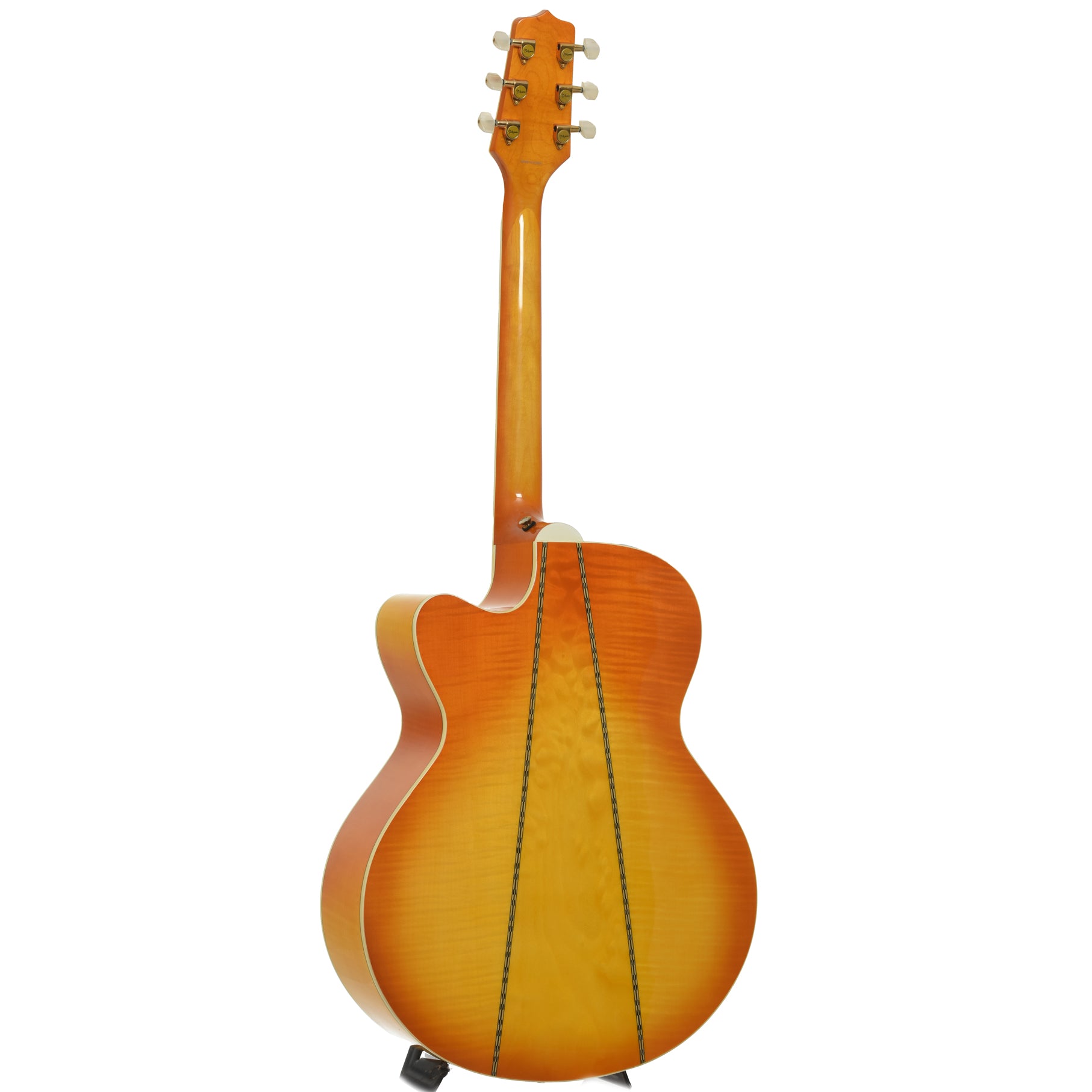 Full back and side of Takamine EG523CDX Acoustic-Electric  Guitar