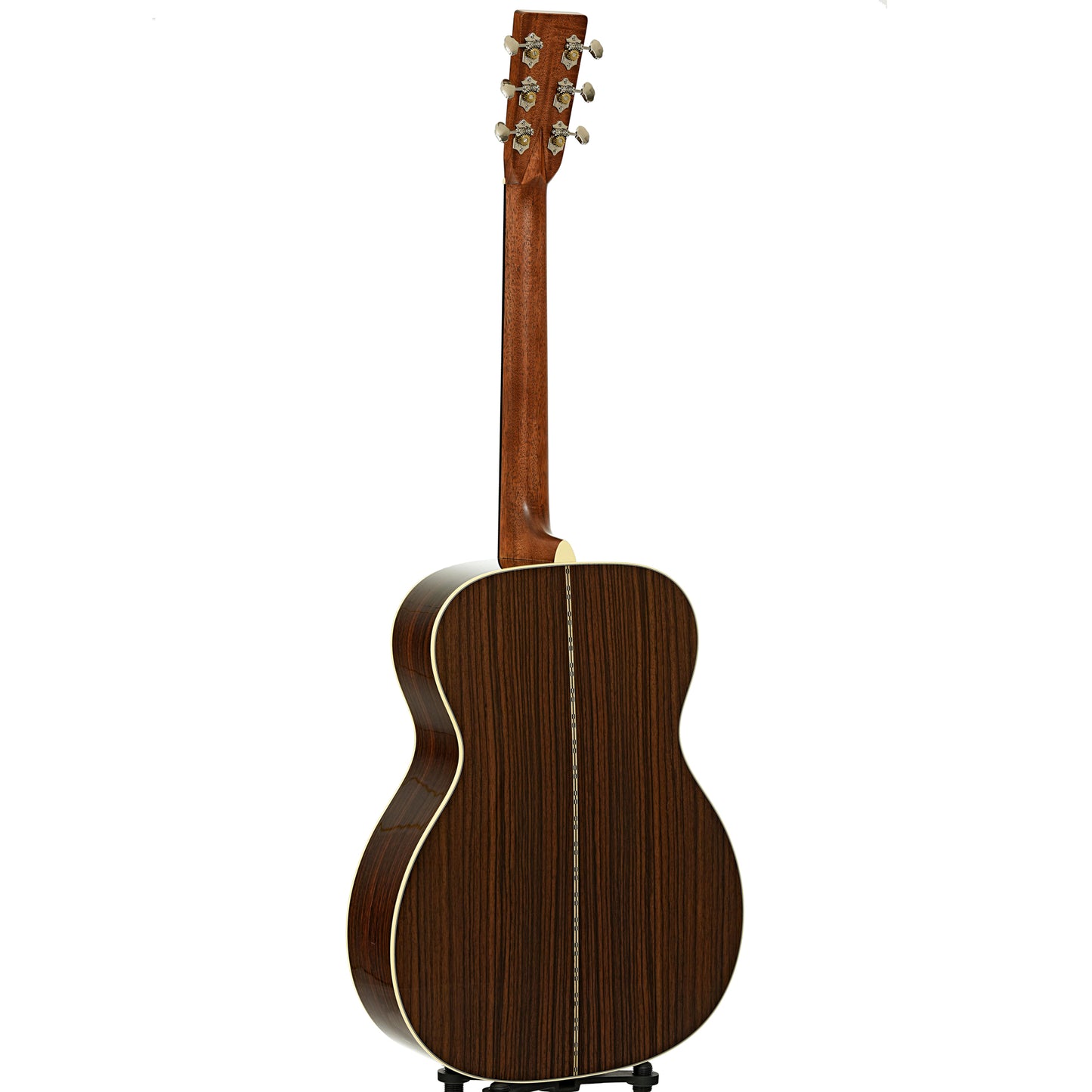 Full back and side of Martin OM-28 Ambertone Acoustic Guitar