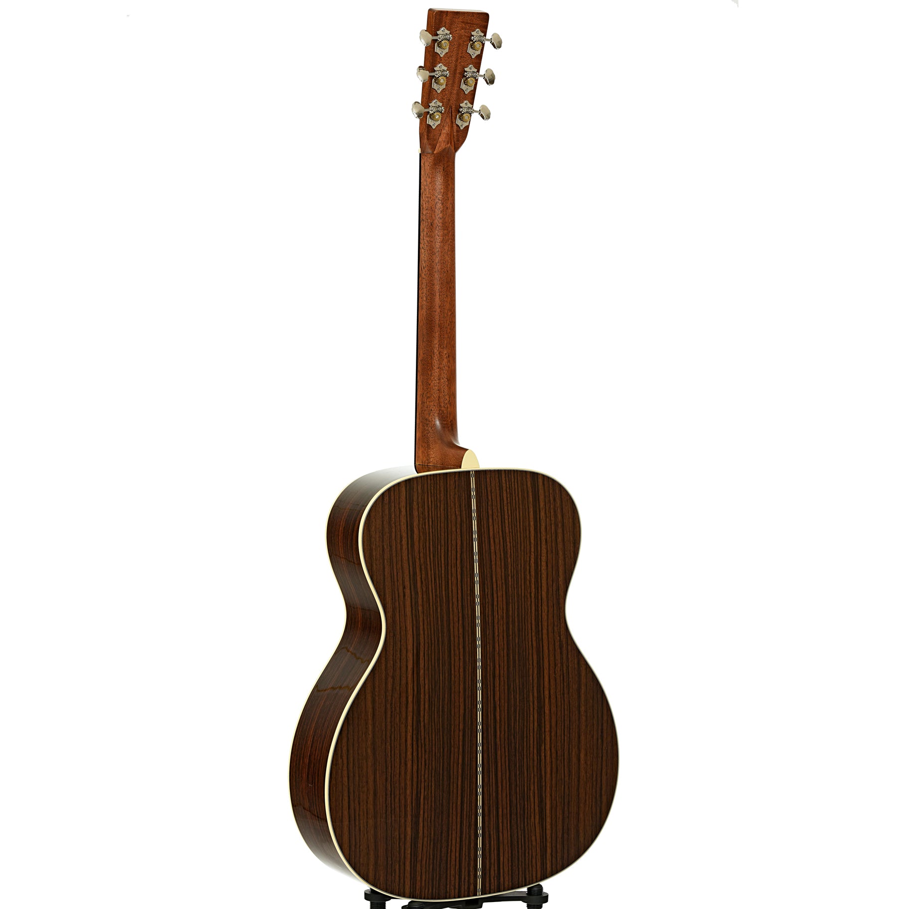 Full back and side of Martin OM-28 Ambertone Acoustic Guitar