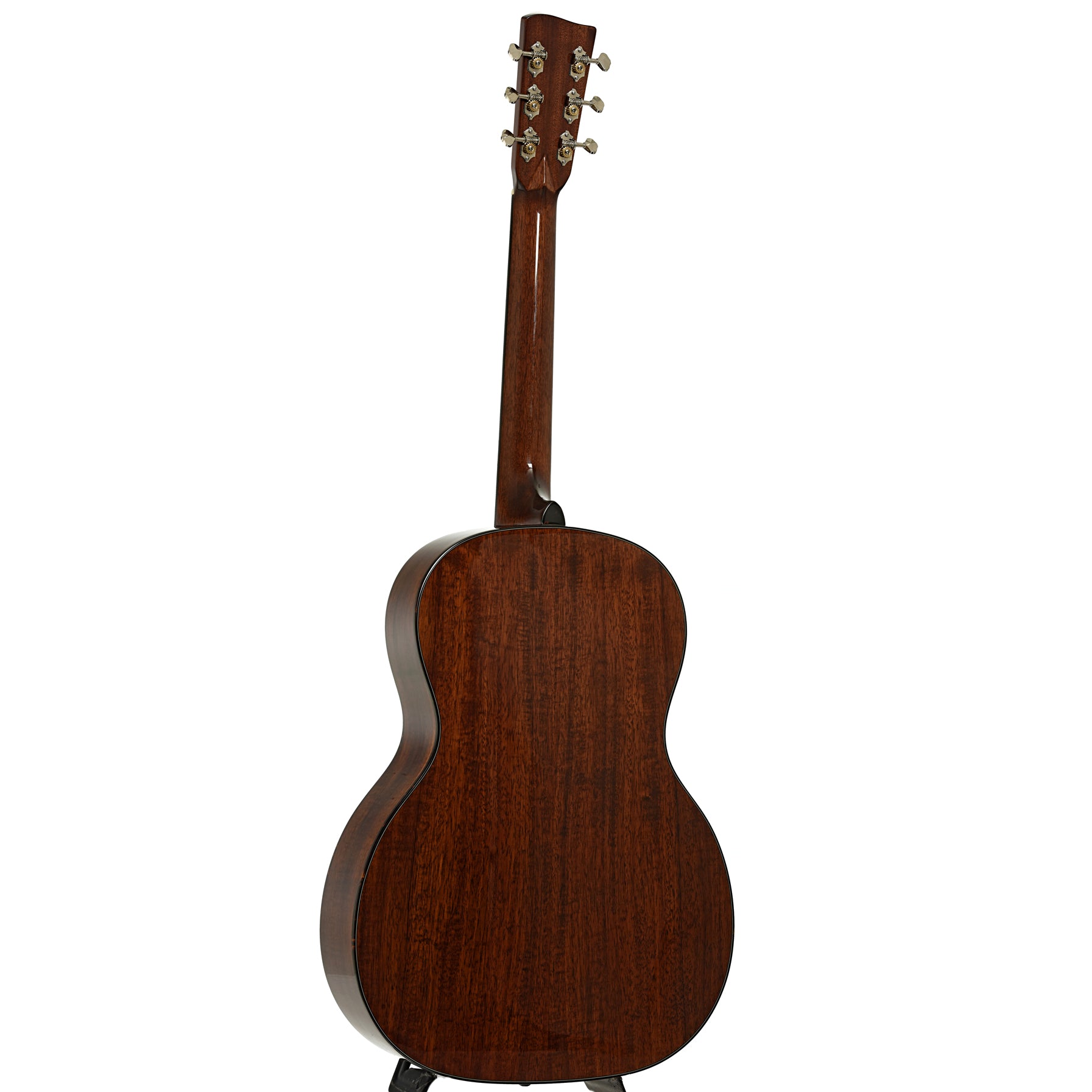 Full back  and side of Recording King Koa 12-Fret 000 Acoustic Guitar