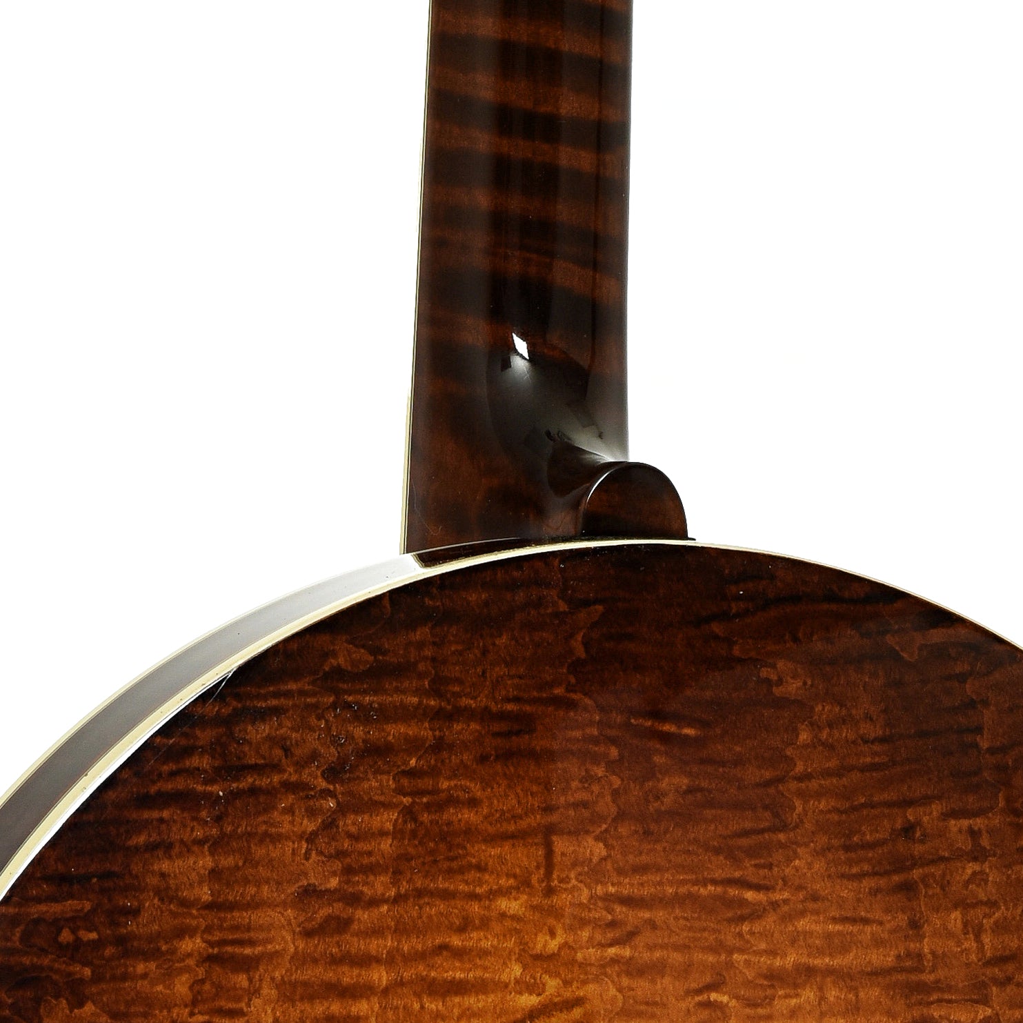Neck joint of Huber VRB-G Trutone Resonator Banjo 