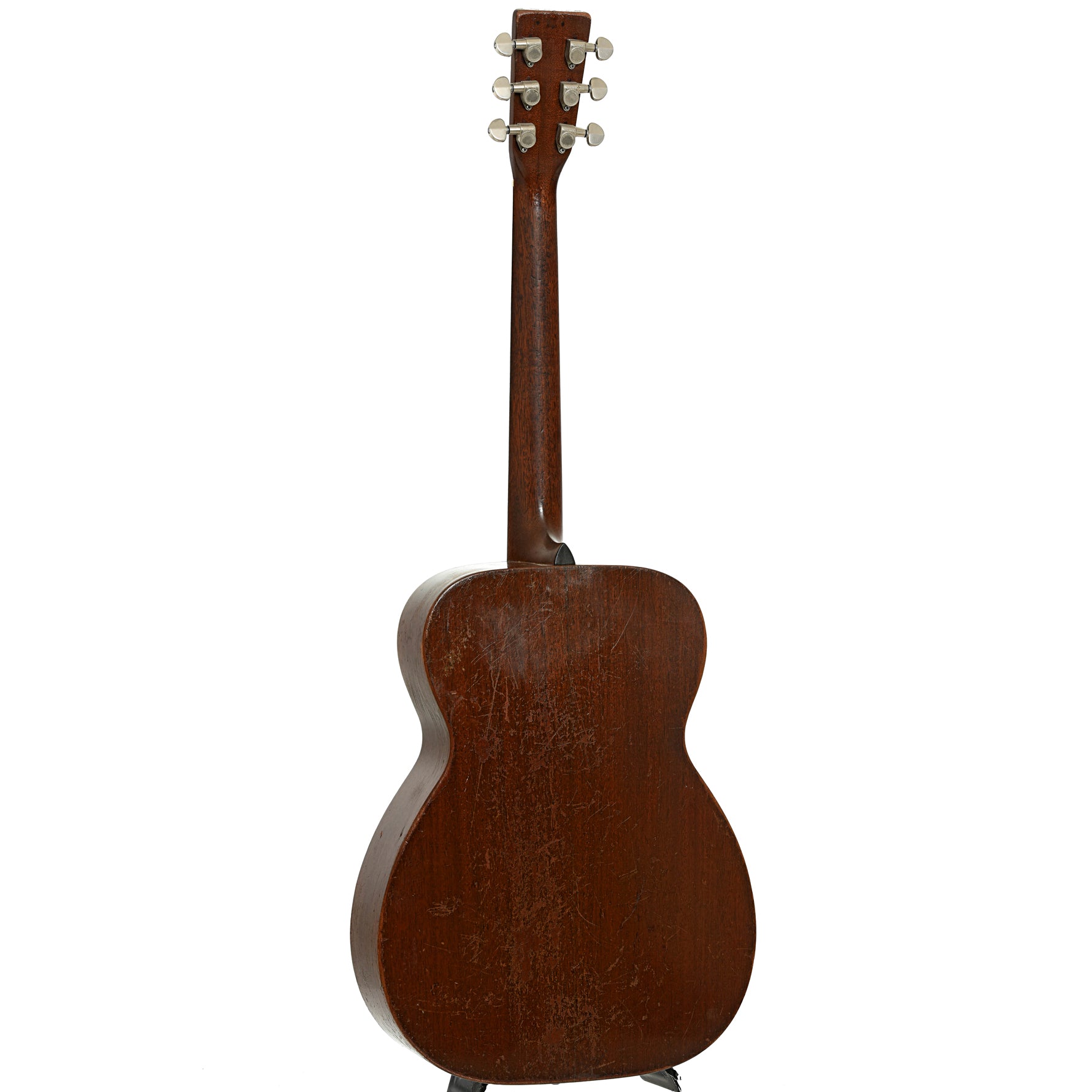 Full back and side of Martin 00-17 Acoustic Guitar 