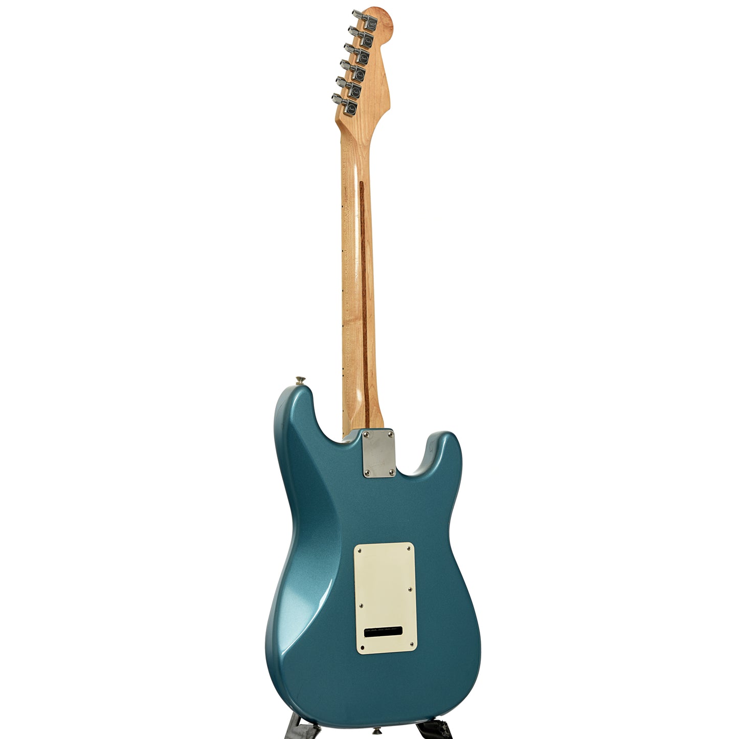 Full back and side of Fender Standard Stratocaster Electric Guitar 