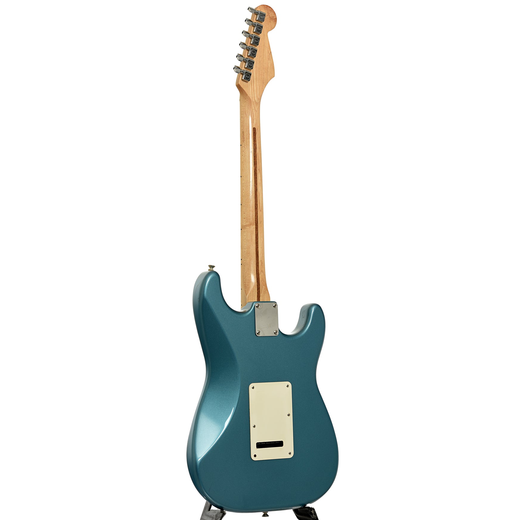 Full back and side of Fender Standard Stratocaster Electric Guitar 