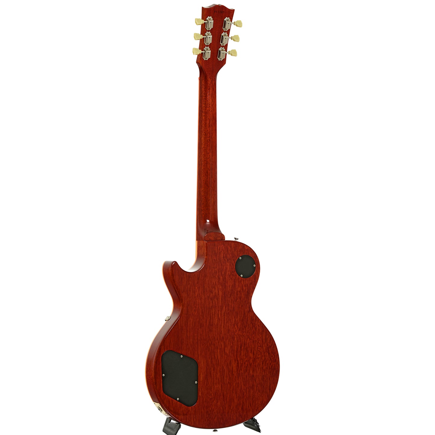 Full back and side of Gibson Les Paul R8 Plain Top Electric Guitar