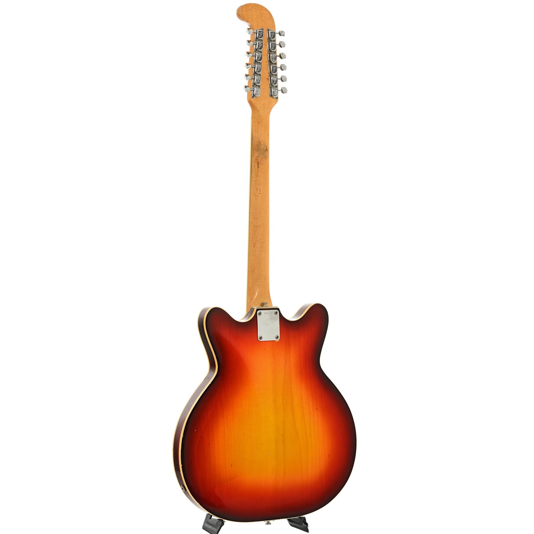 Full back and side of Fender Coronado XII 12-String Electric Guitar 