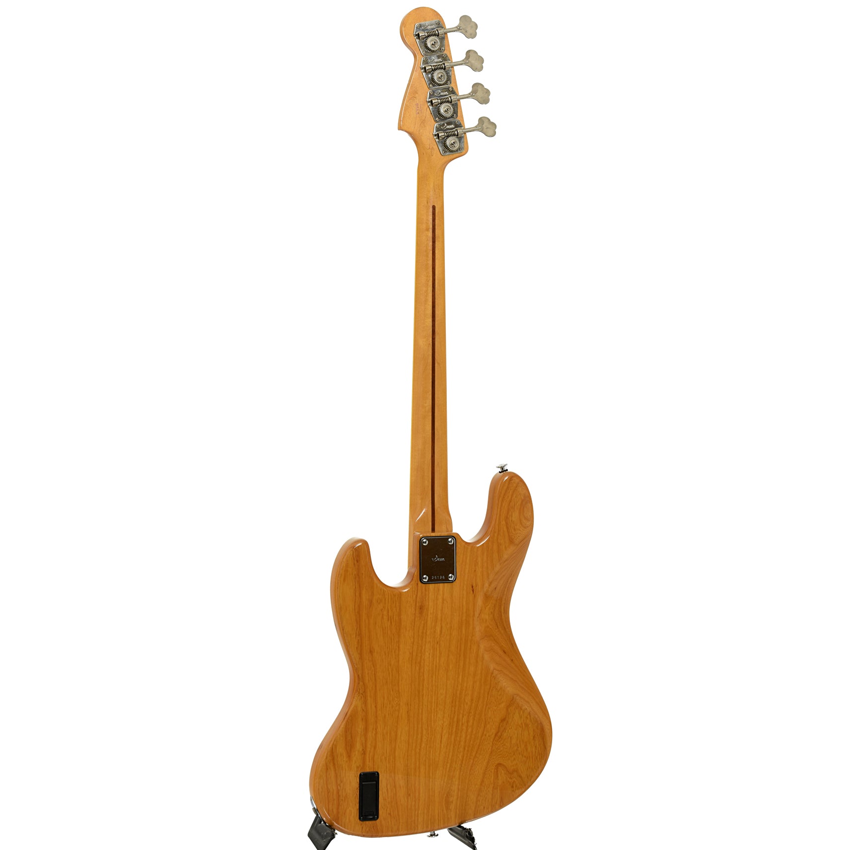 Full back and side of Moon JB4A 4-String Electric Bass