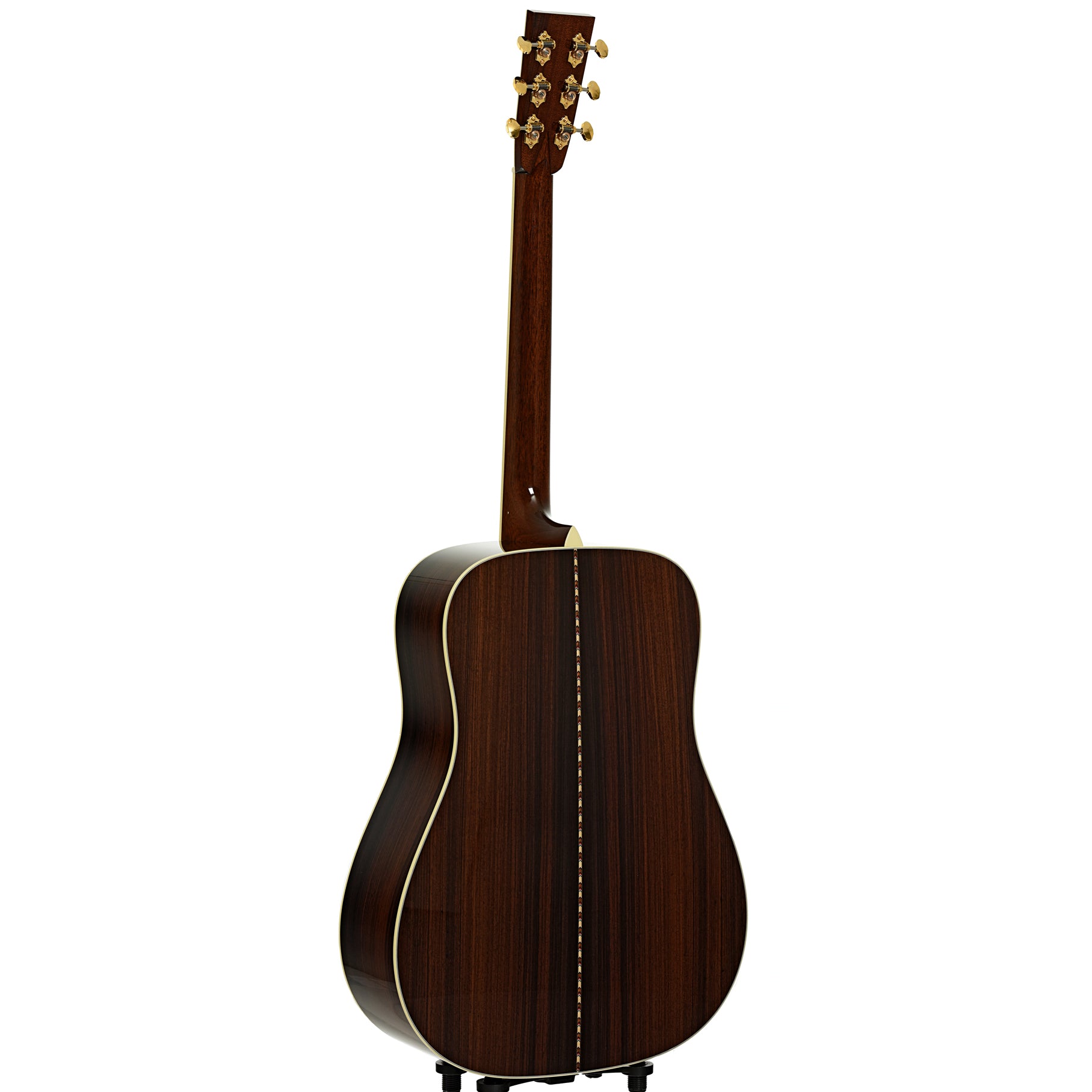 Full back and side of Collings D3 Dreadnought Acoustic Guitar