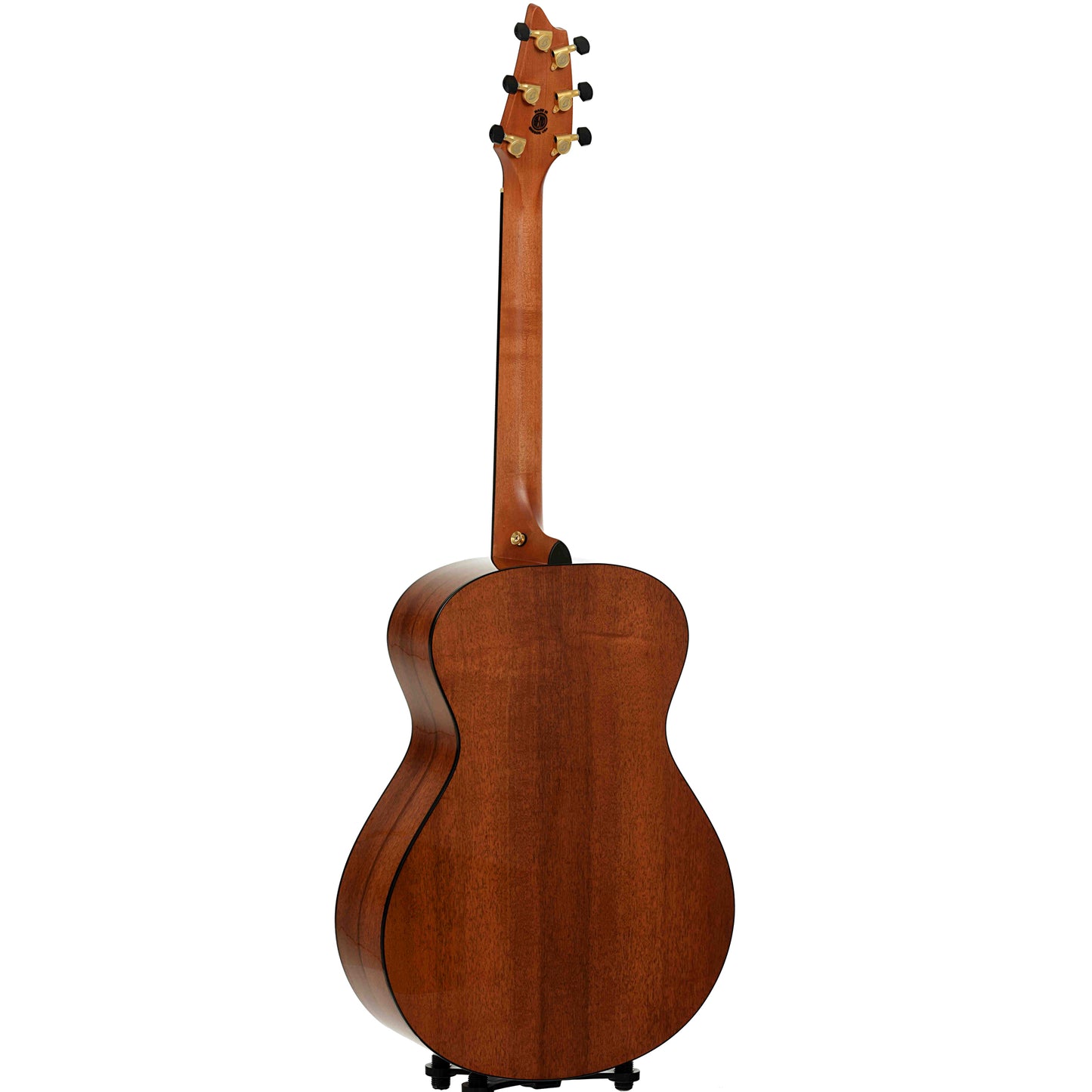 Full back and side of Breedlove Oregon Concert Bourbon E Acoustic Guitar