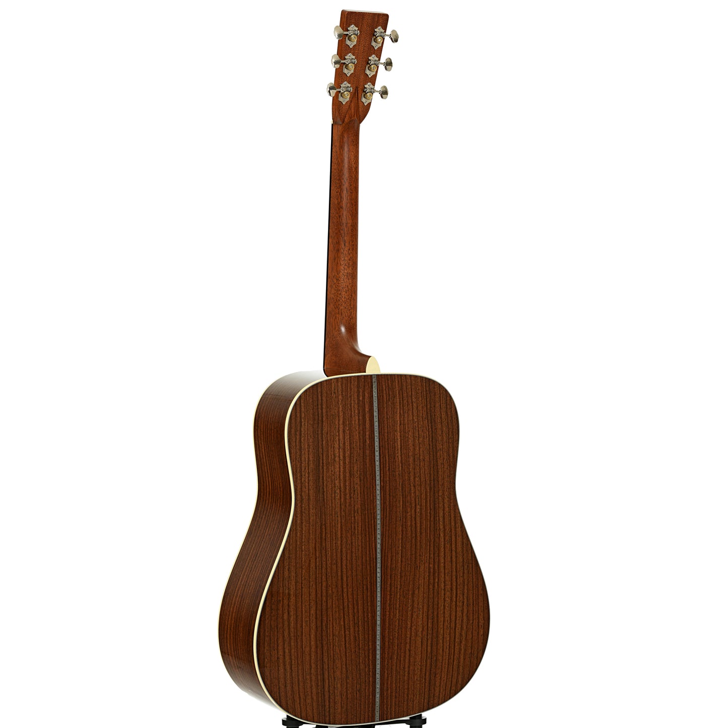 Full back and side of Martin HD-28 Ambertone Guitar & Case