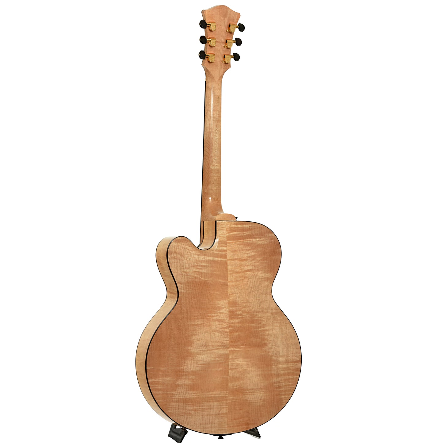 Full back and side of Andersen 17 in. Oval Hole Archtop Acoustic Guitar 