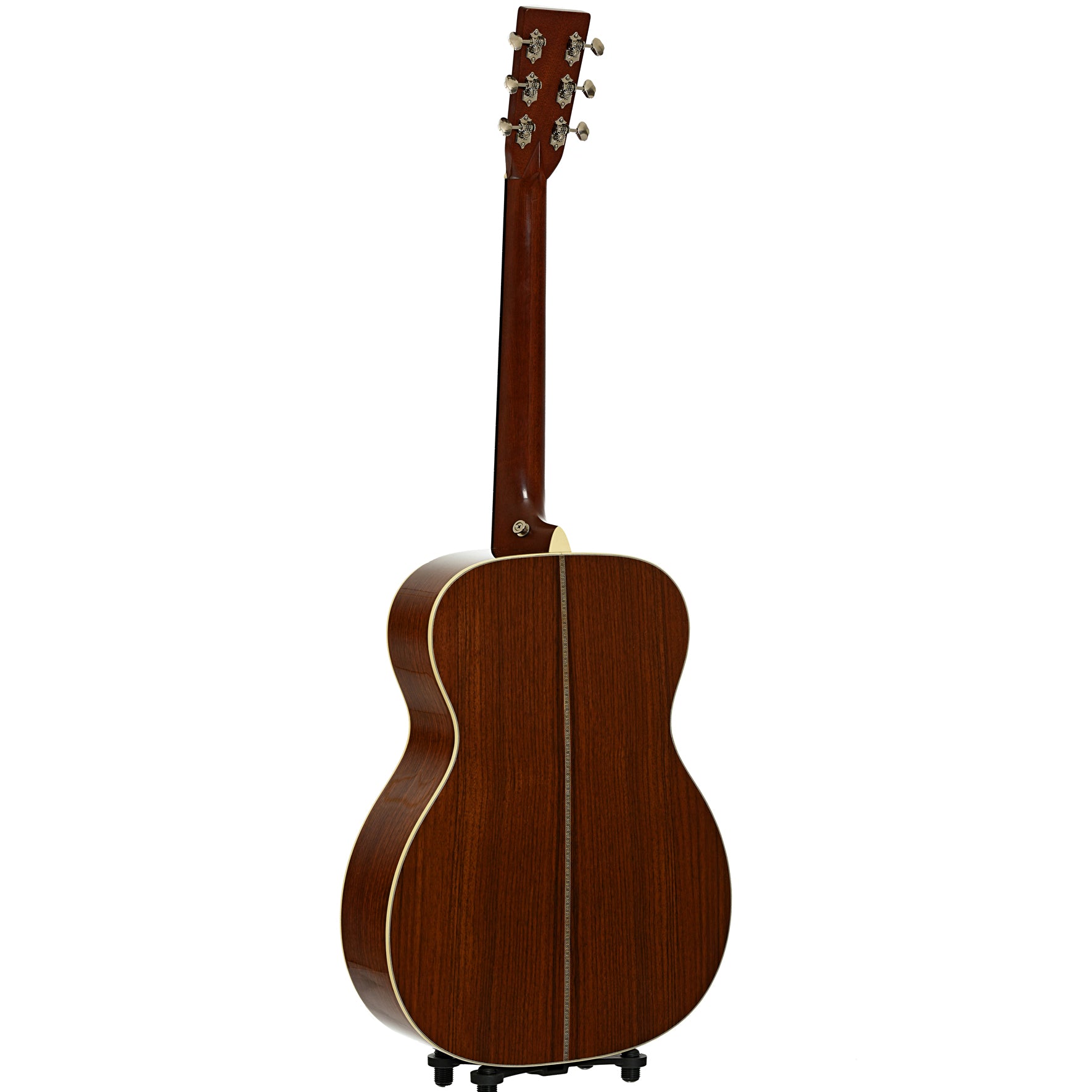 Full back and side of Martin OM-28V Acoustic Guitar
