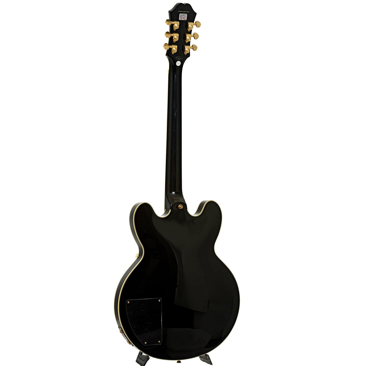 Full back and side of Epiphone Lucille Hollowbody Electric Guitar