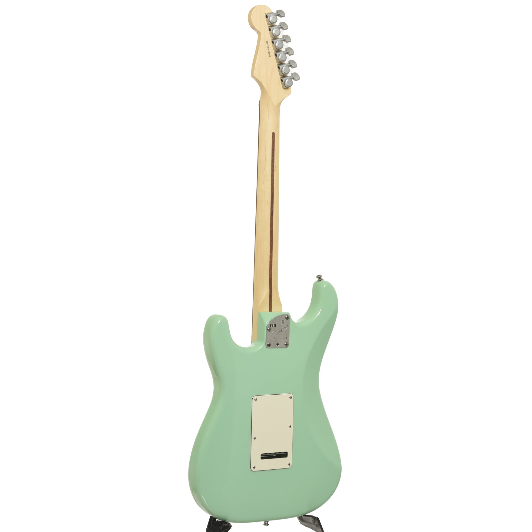 Full back and side of Fender Jeff Beck Stratocaster Electric Guitar