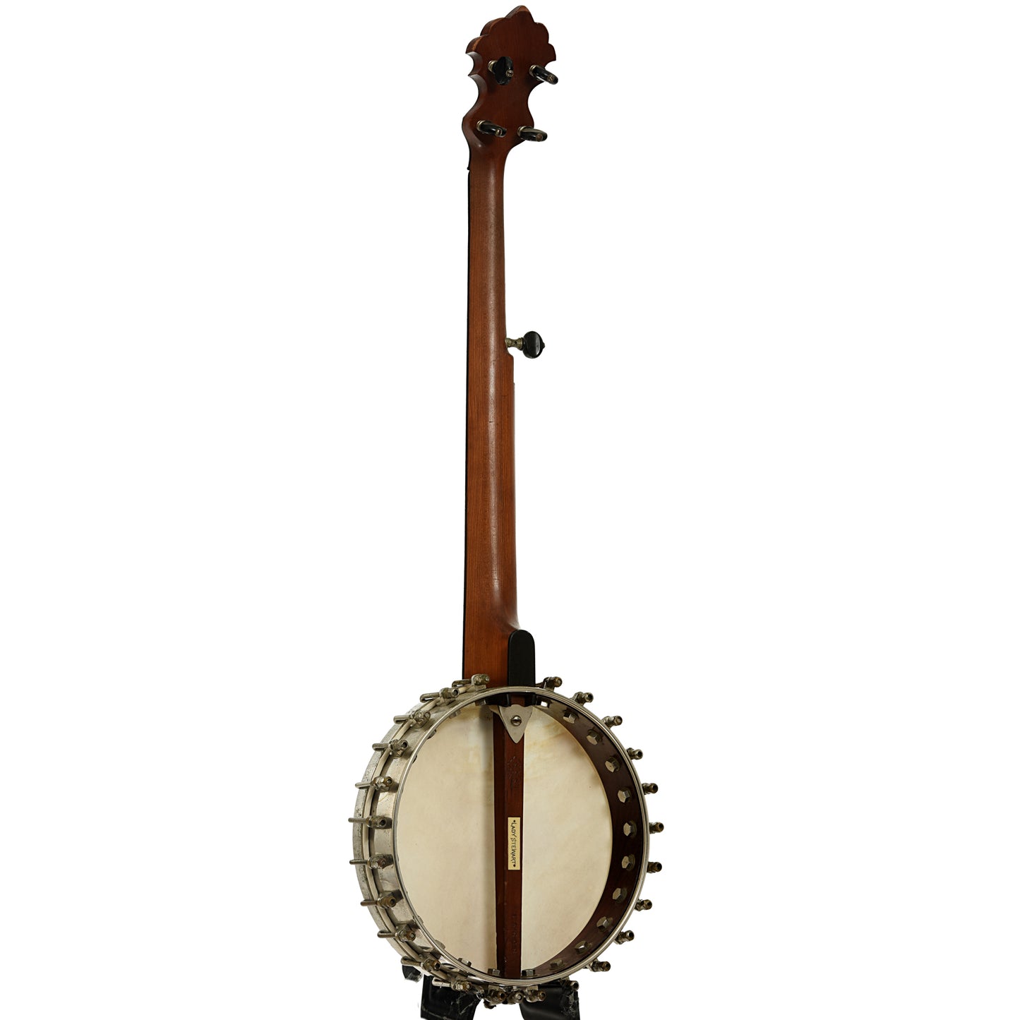 Full back and side of S.S. Stewart Lady Stewart No.2 Openback Banjo