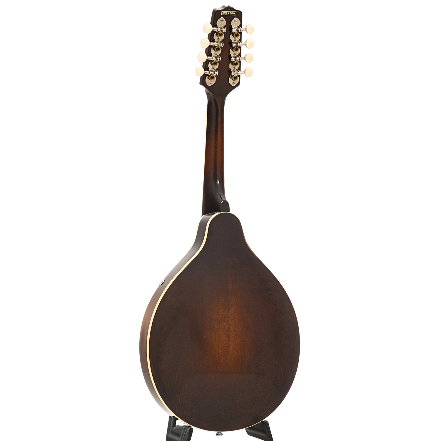Full back and side of Kentucky KM250S mandolin