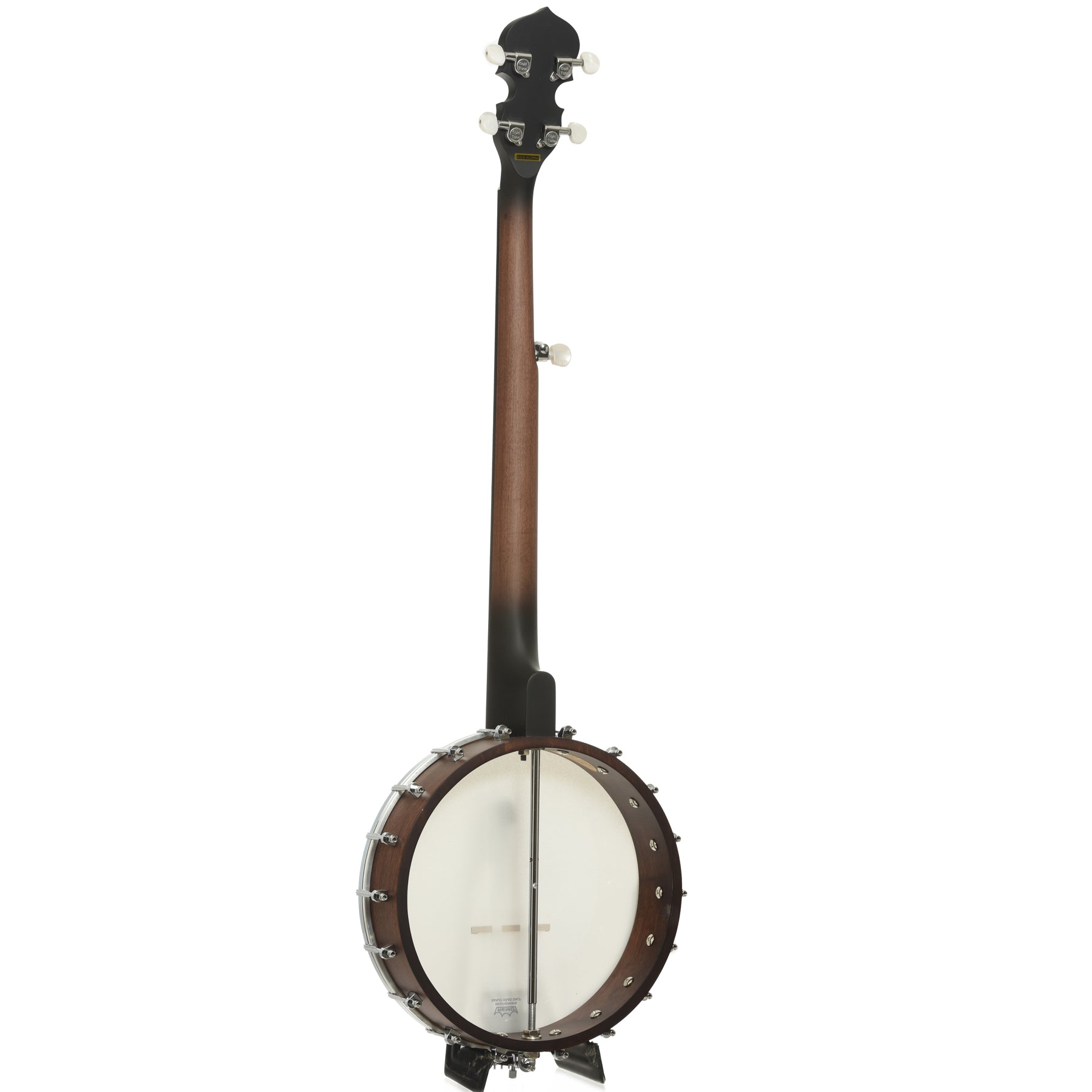 Full back and side of Gold Tone CC-50 Cripple Creek Open Back Banjo