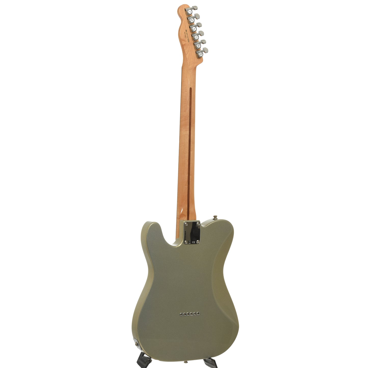 Full back and side of Fender Blacktop Baritone Telecaster Electric Guitar 