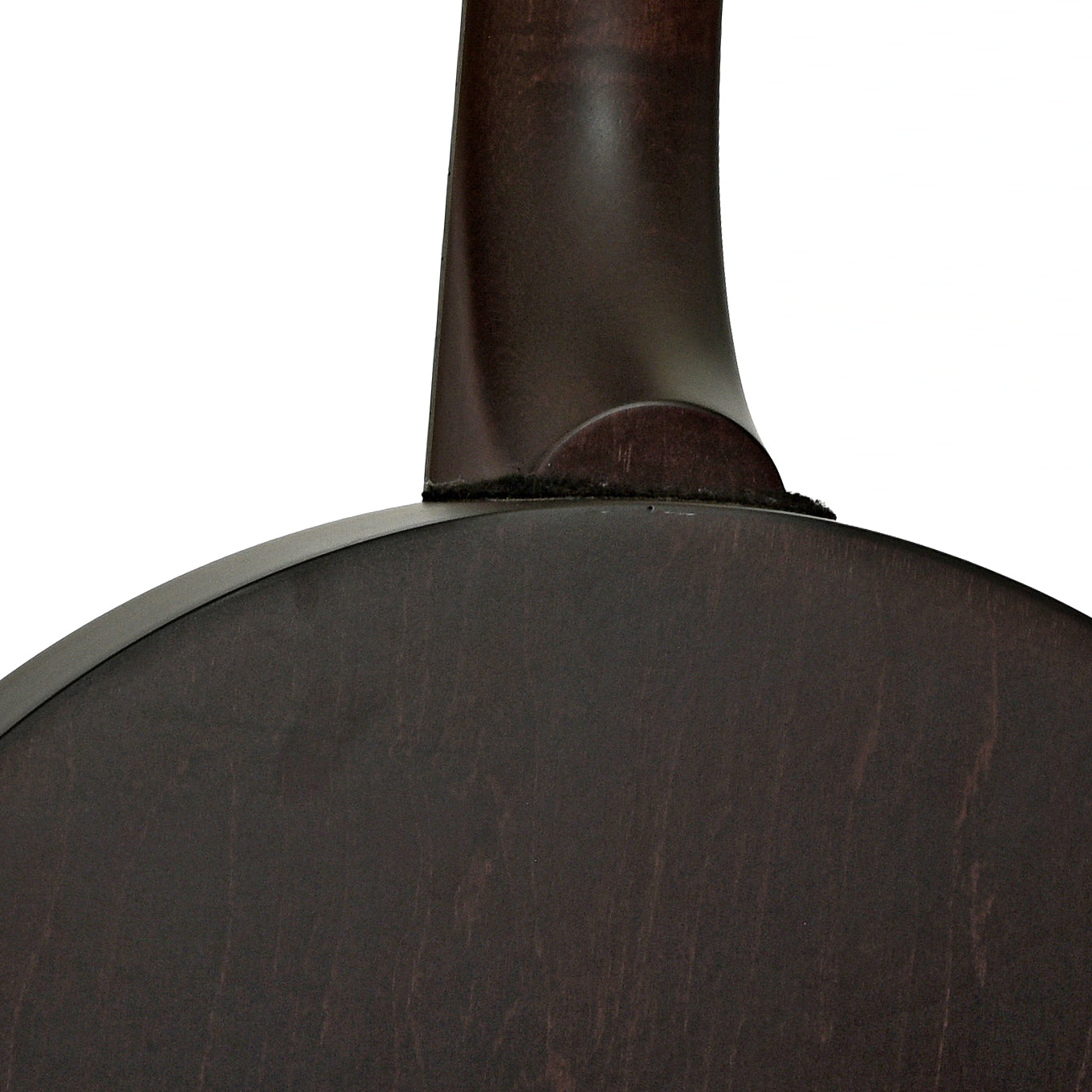 Neck joint of Deering Artisan Goodtime II Special Resonator Banjo 