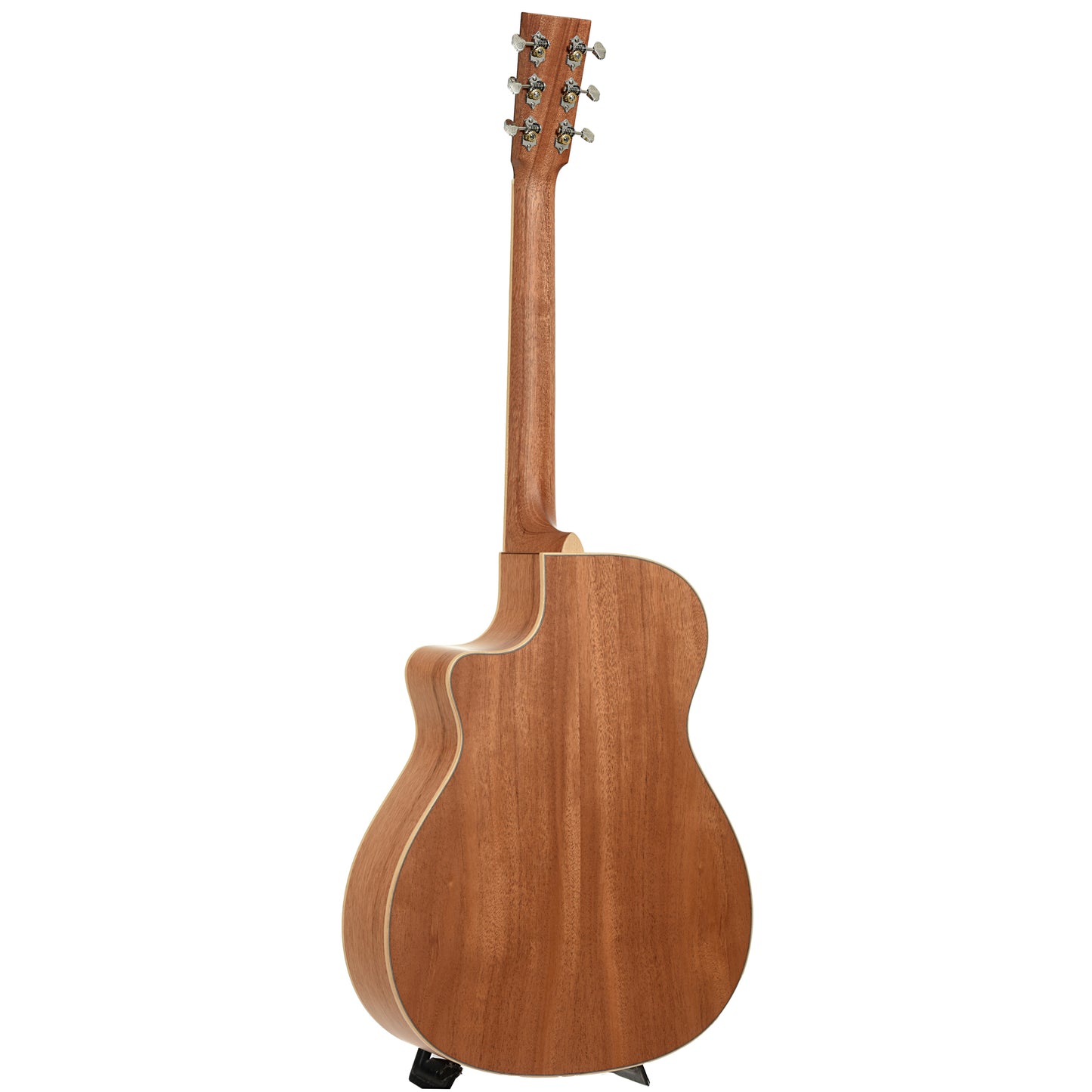 Full back and side of Larrivee OMV-40 OM Cutaway Acoustic Guitar