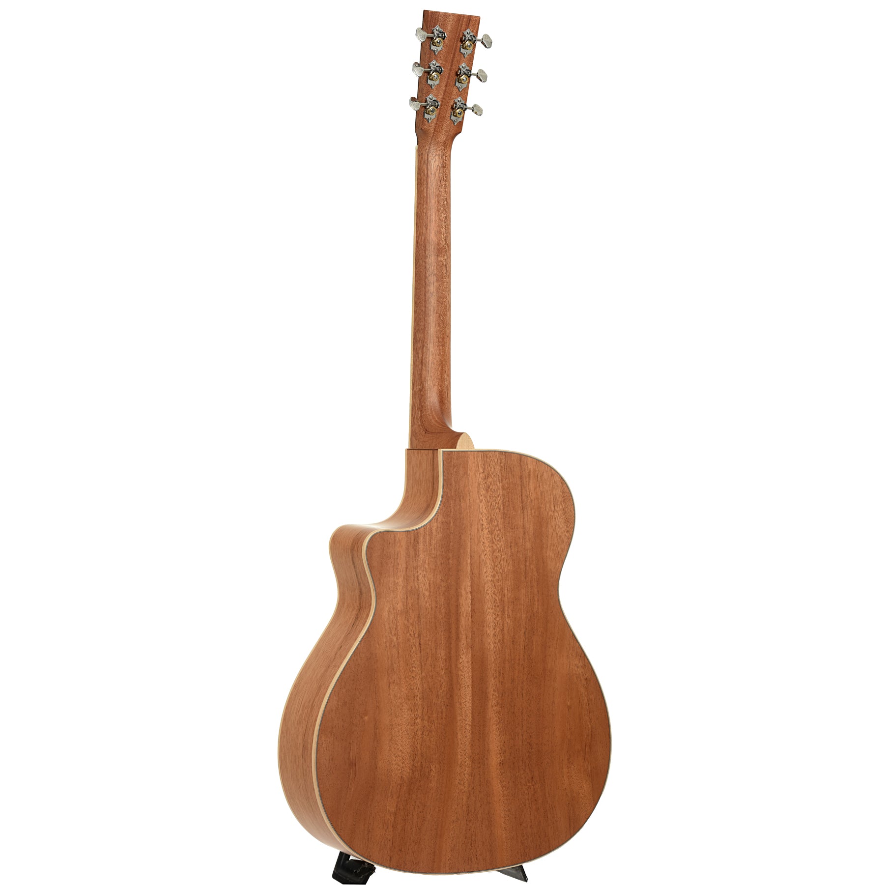 Full back and side of Larrivee OMV-40 OM Cutaway Acoustic Guitar