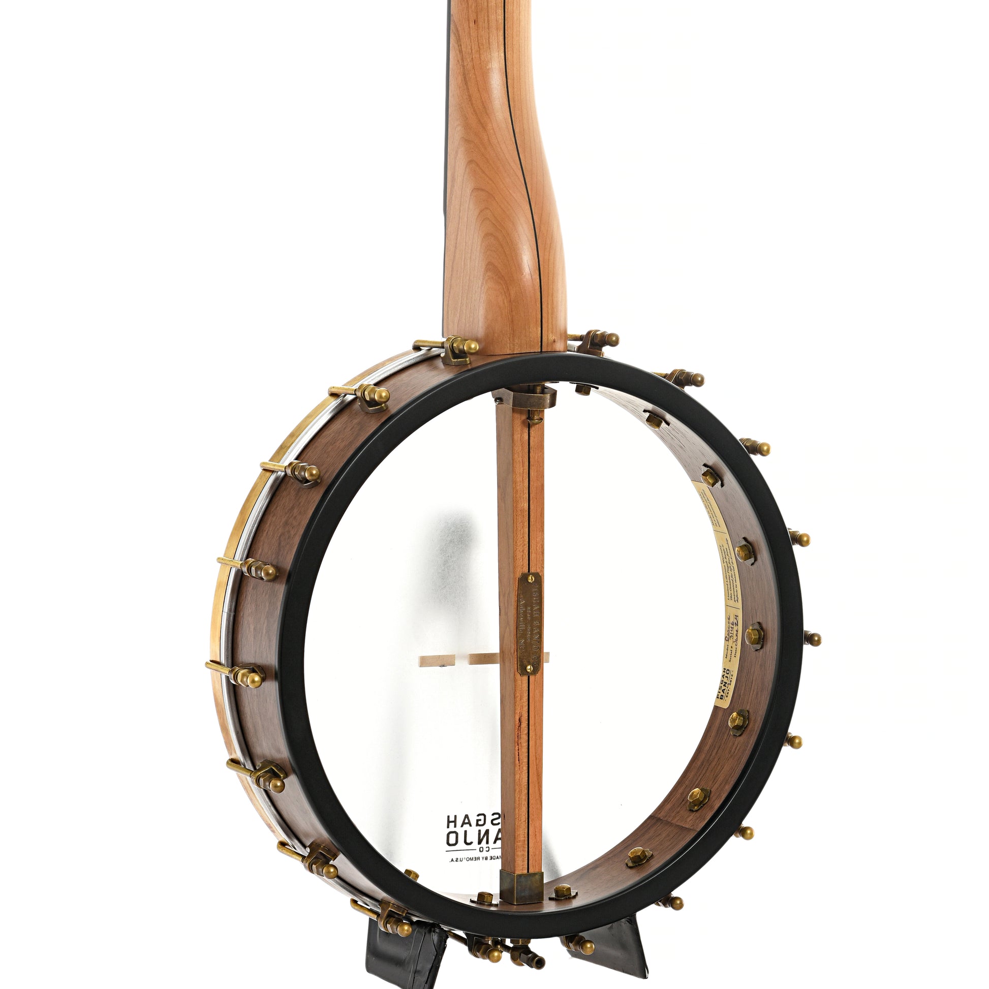 Back and side of Pisgah Roscoe Banjo