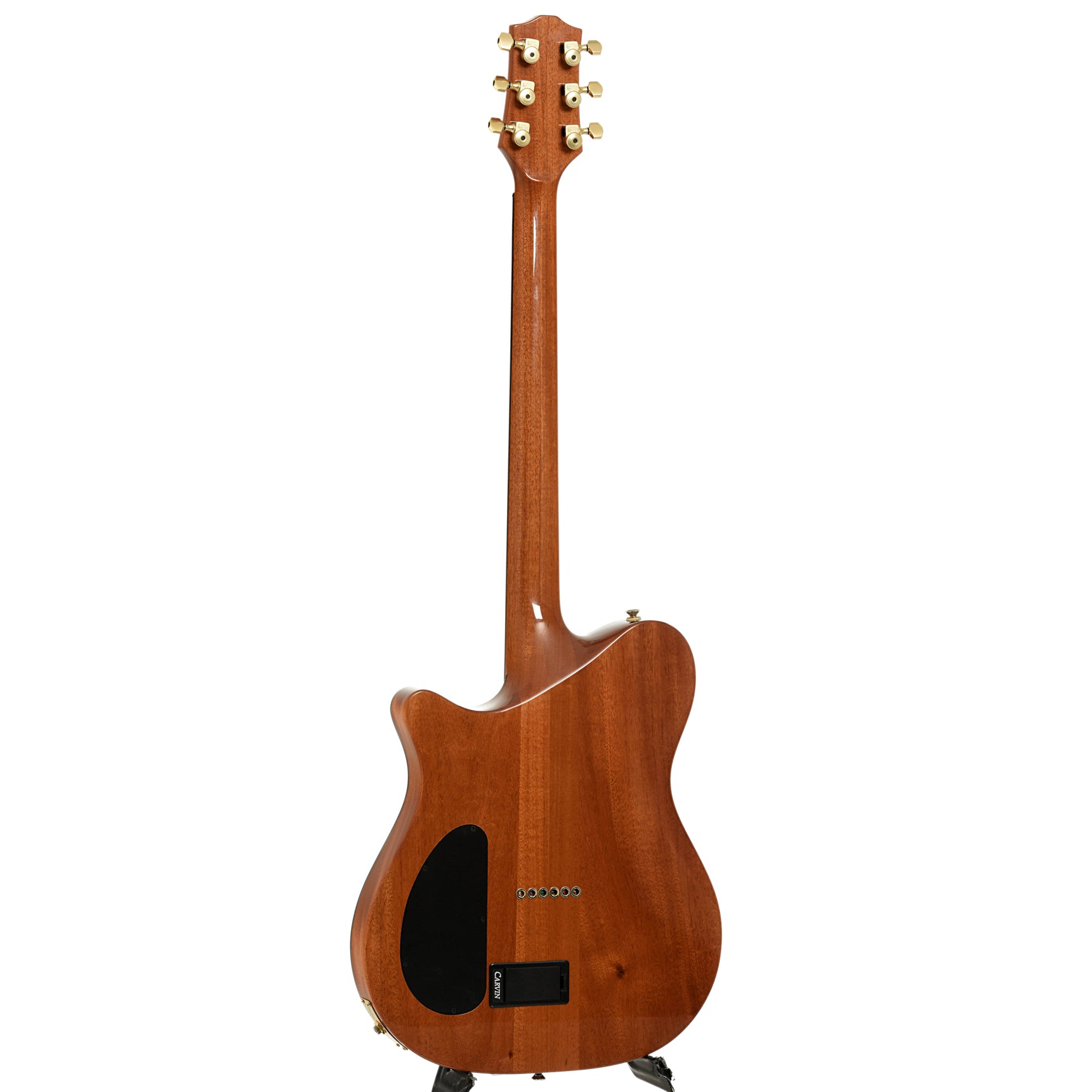 Full back and side of Carvin CC-275 Craig Chaquico Acoustic Guitar 