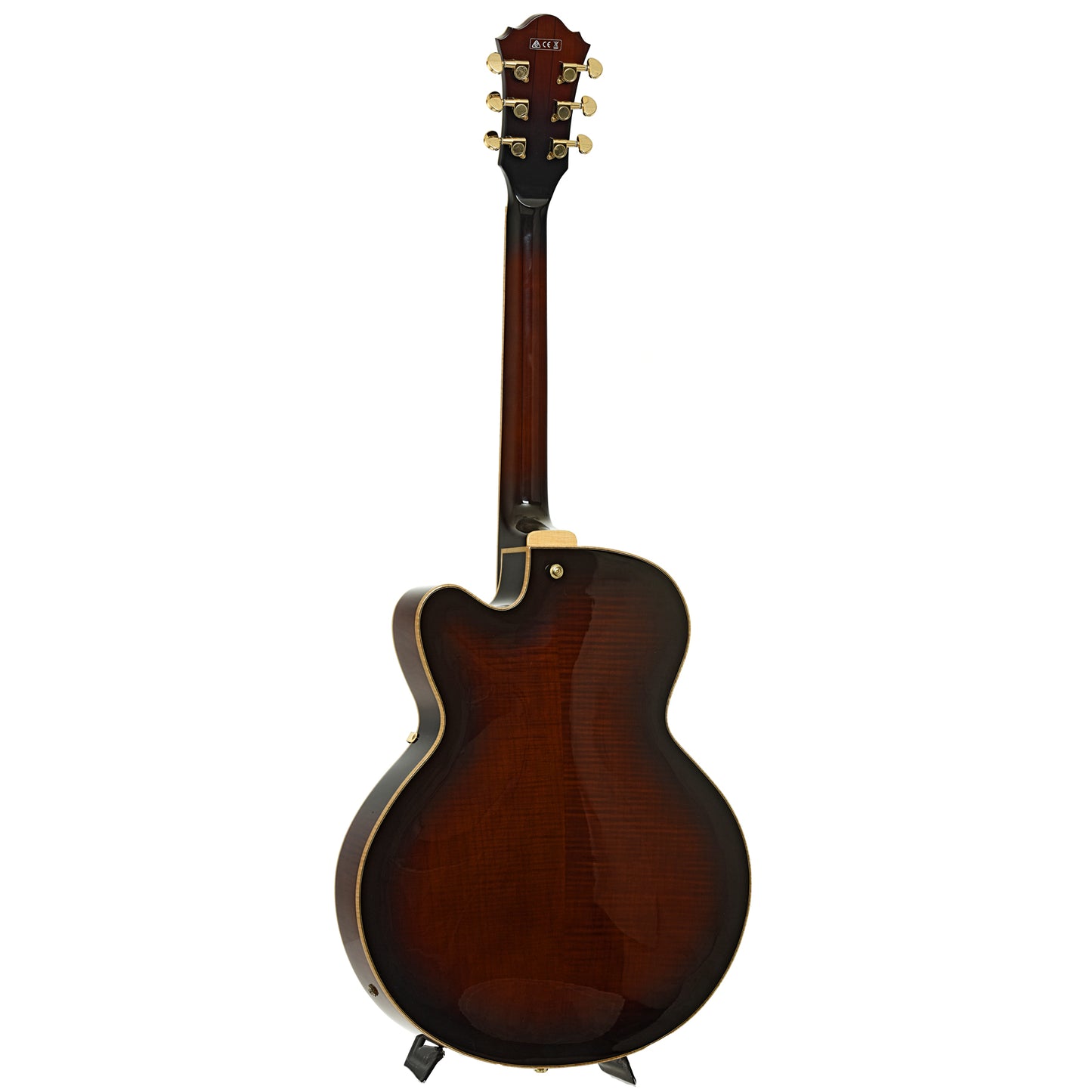 Full back and side of Ibanez SJ300 DVS Hollowbody Electric Guitar