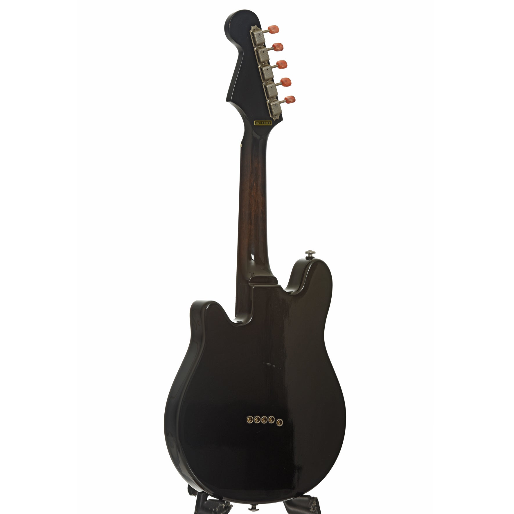Full back and side of Fender FM-60E 5-String Electric Mandolin 