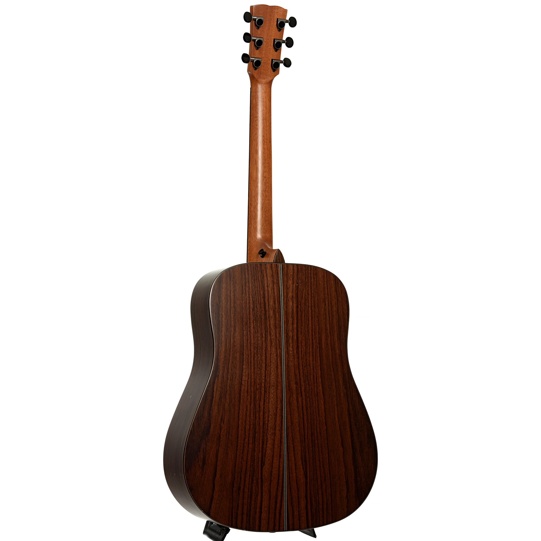 Full back and side of Kremona R-30e Dreadnought Acoustic-Electric Guitar