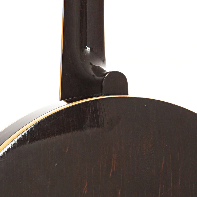 Heel of 1929 Gibson TB-3 Tenor Banjo