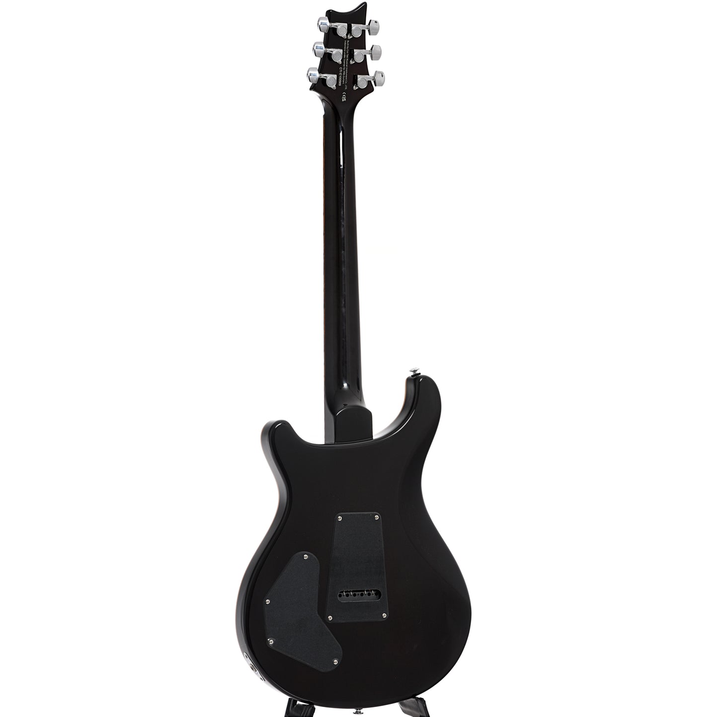 Full back and side of PRS SE DGT, McCarty Tobacco Sunburst