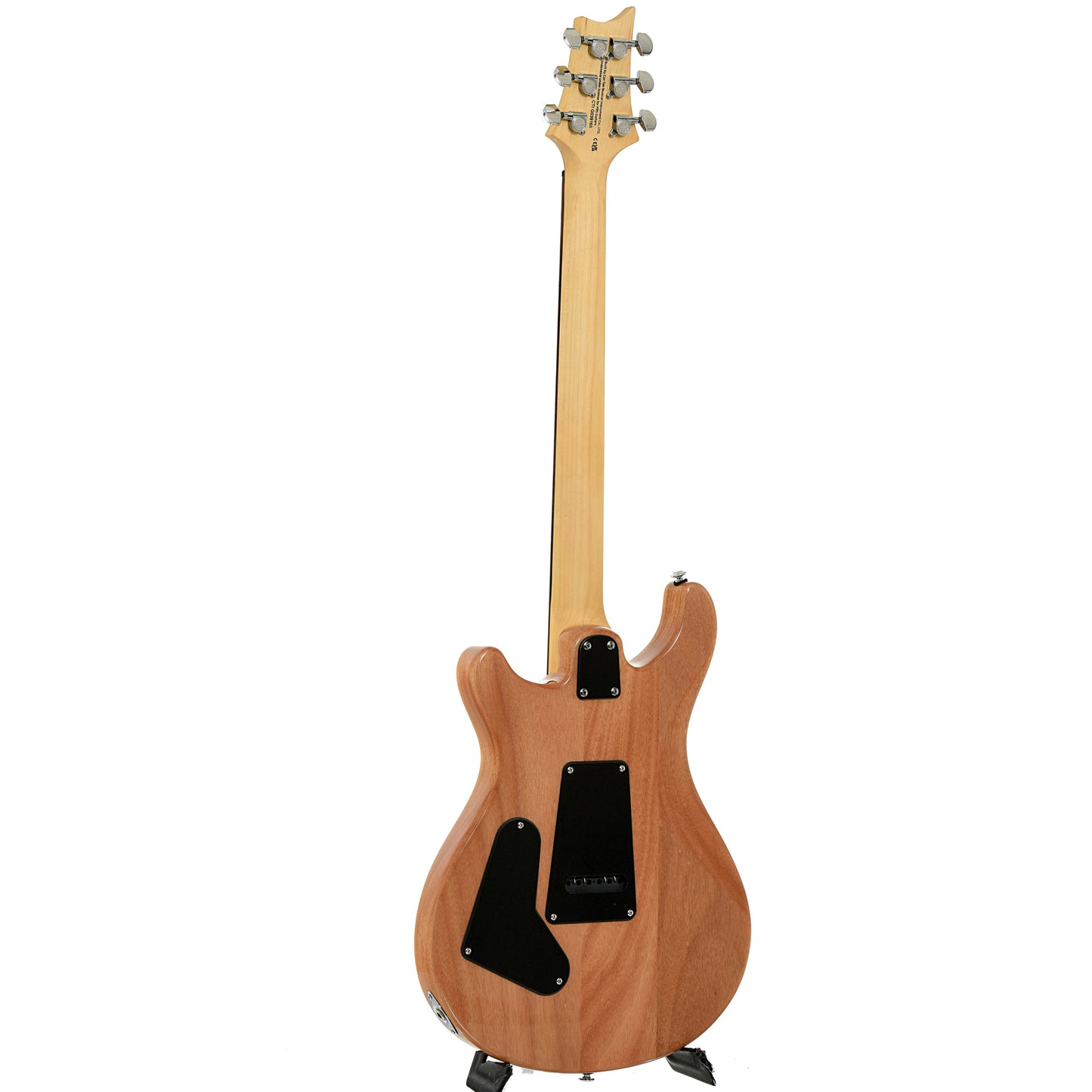 Full back and side of PRS SE CE24 Electric Guitar, Blood Orange