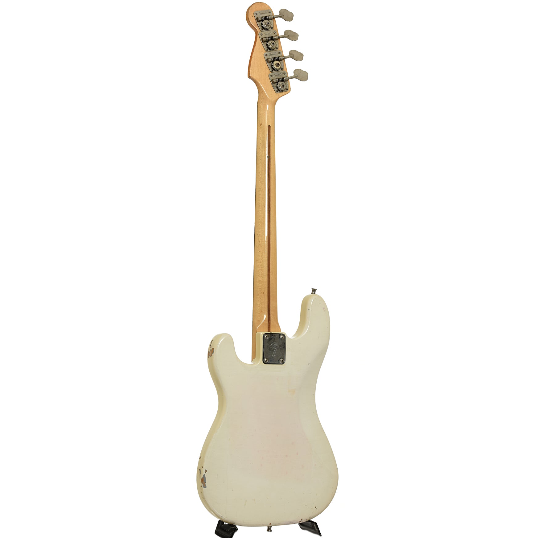 Full back and side of Fender Precision Electric Bass 