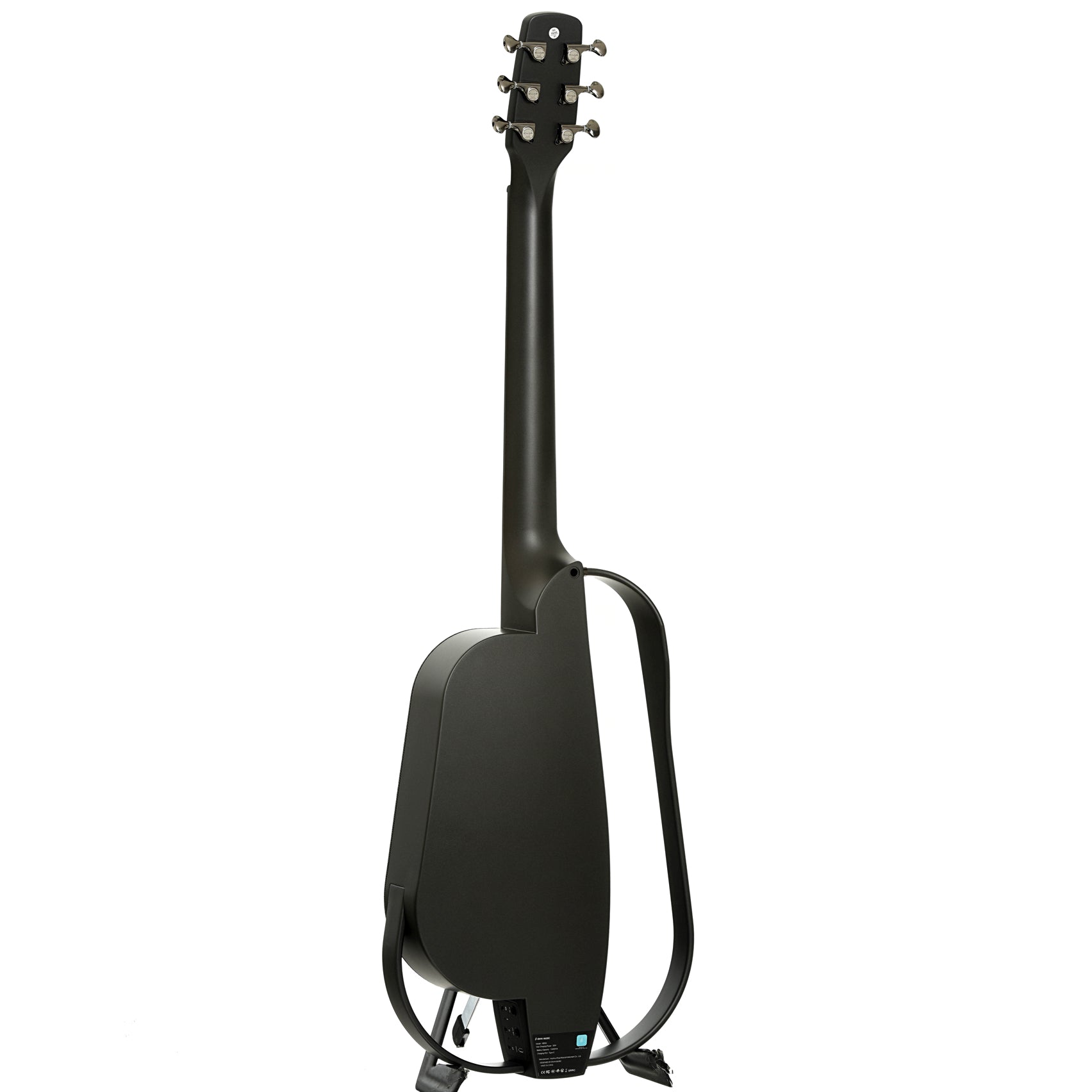 Full back and side of Enya NEXG Smart Audio Guitar 