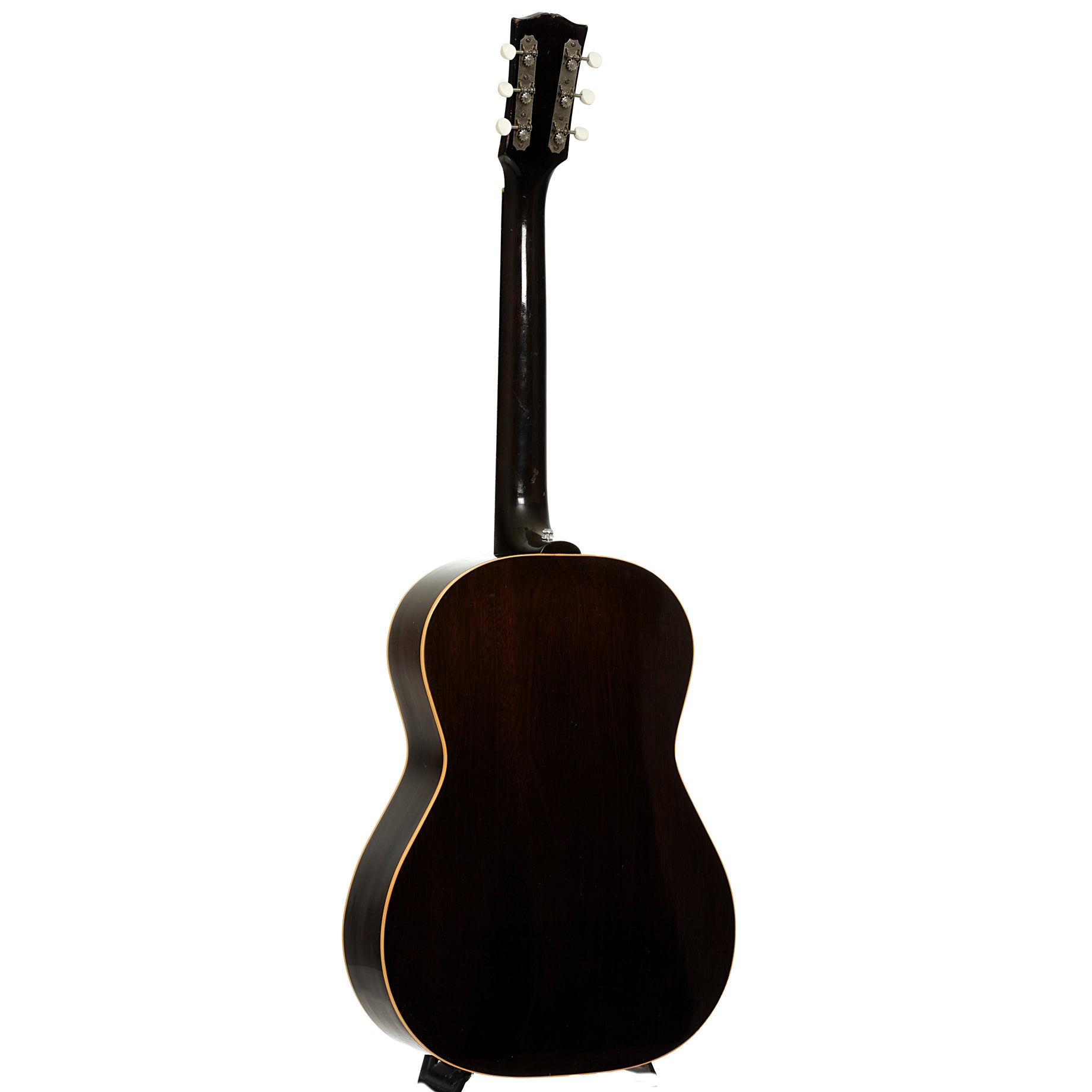 Full back and side of Gibson LG-2 Acoustic Guitar