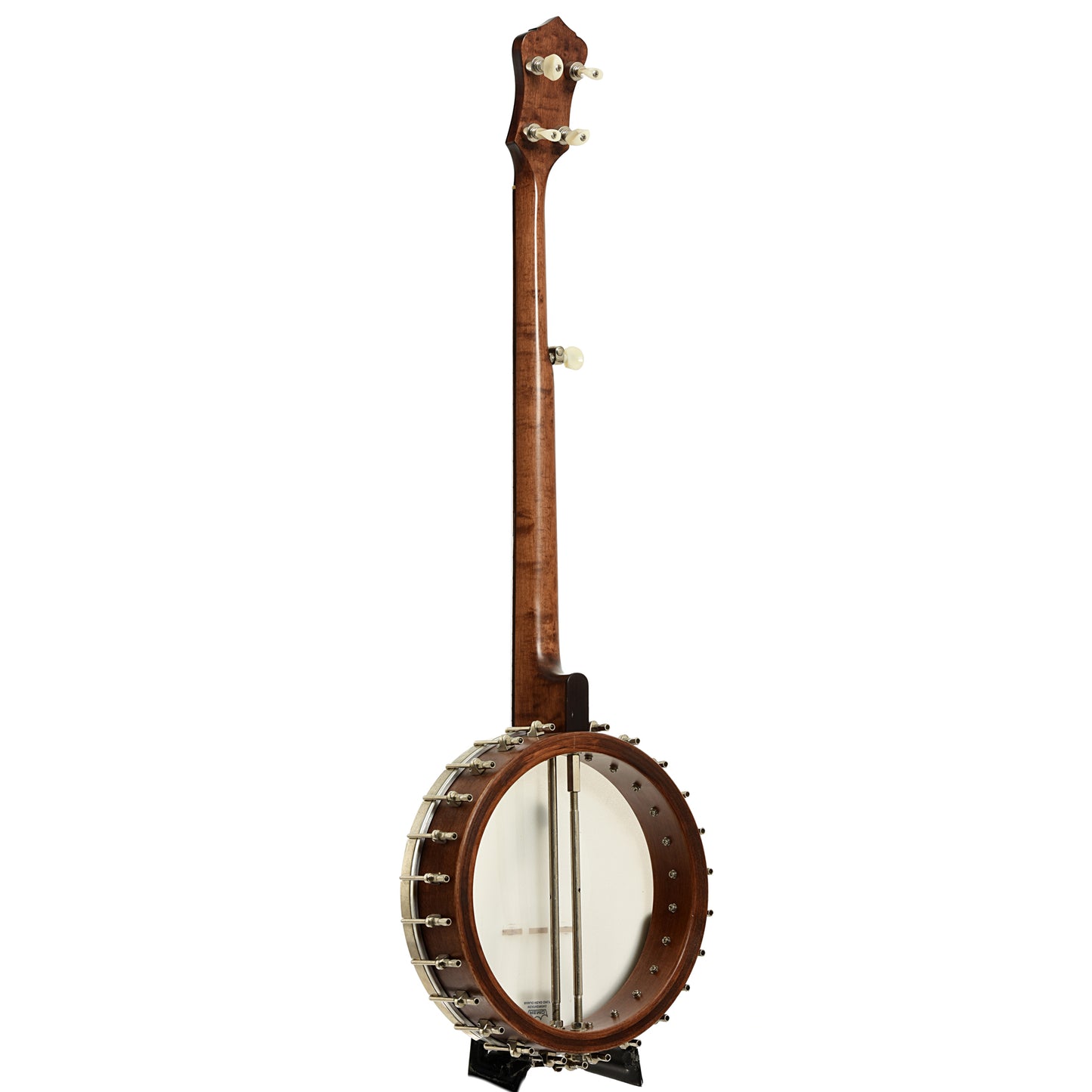 Full back and side of Recording King RK-OT25 Madison Open Back Banjo 