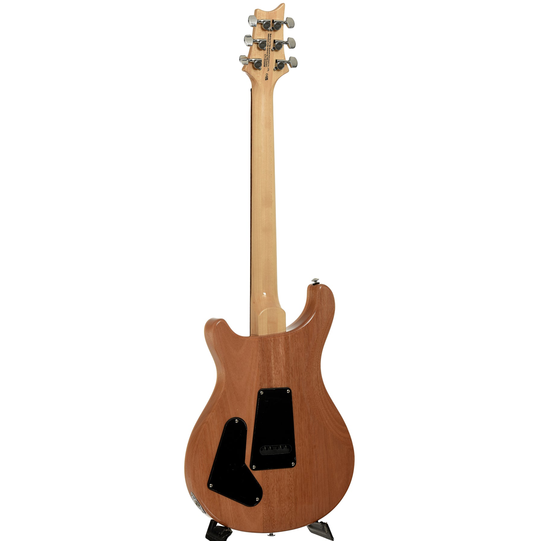 Full back and side of PRS  SE Custom 22 Semi-Hollow Electric Guitar (2022)