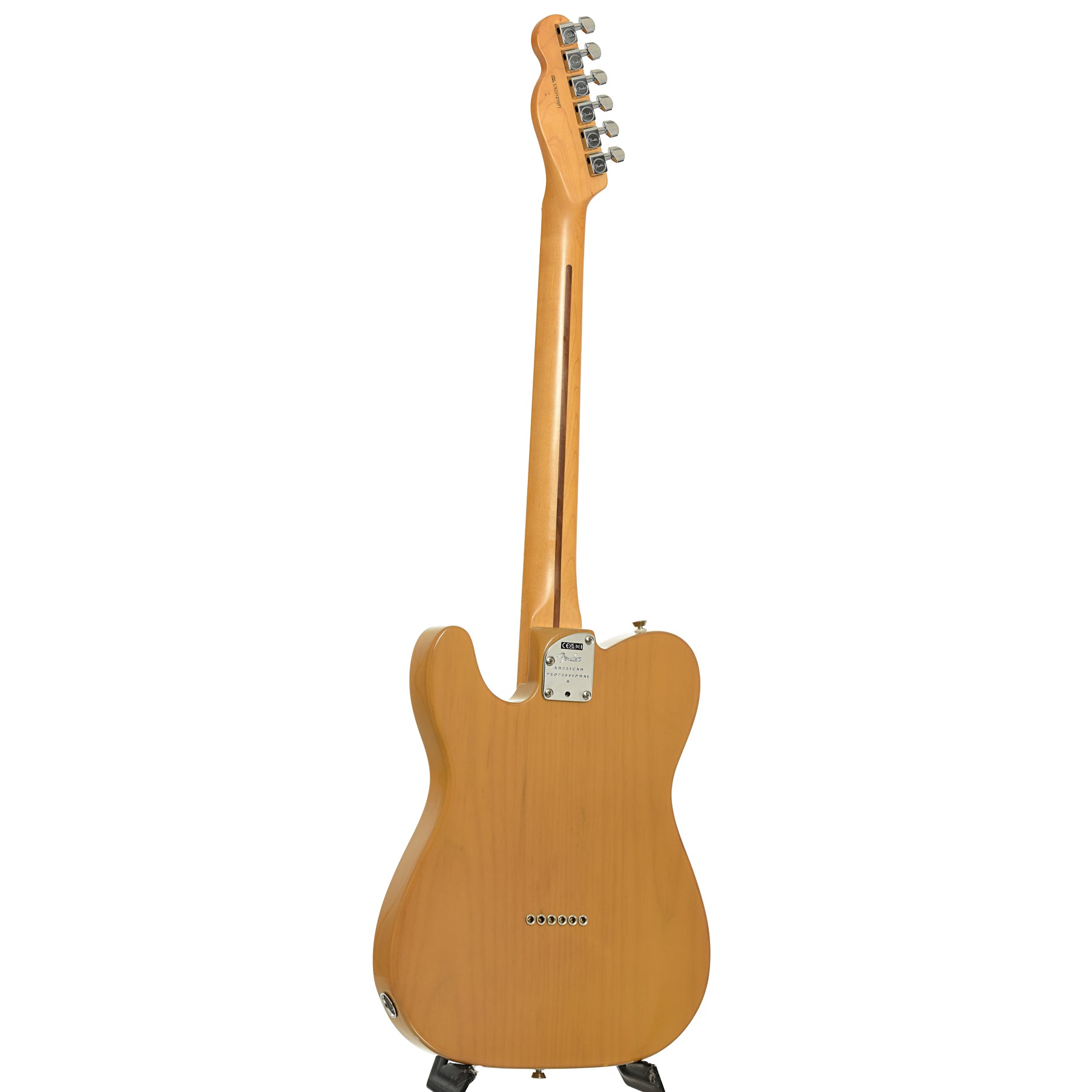 Full back and side of Fender American Professional II Telecaster Electric Guitar 