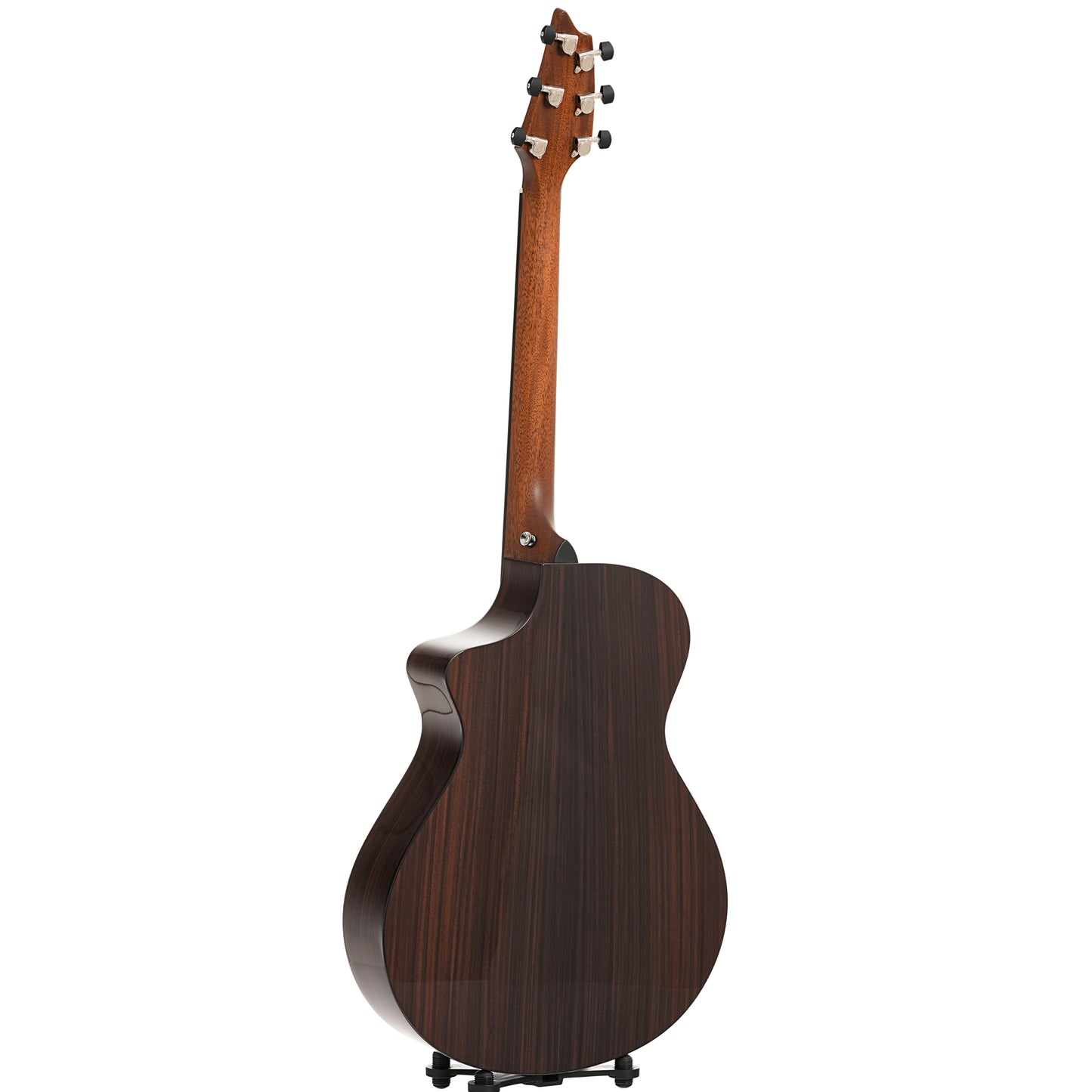 Full back and side of Breedlove Premier Concert Thinline Edgeburst CE Acoustic-Electric Guitar