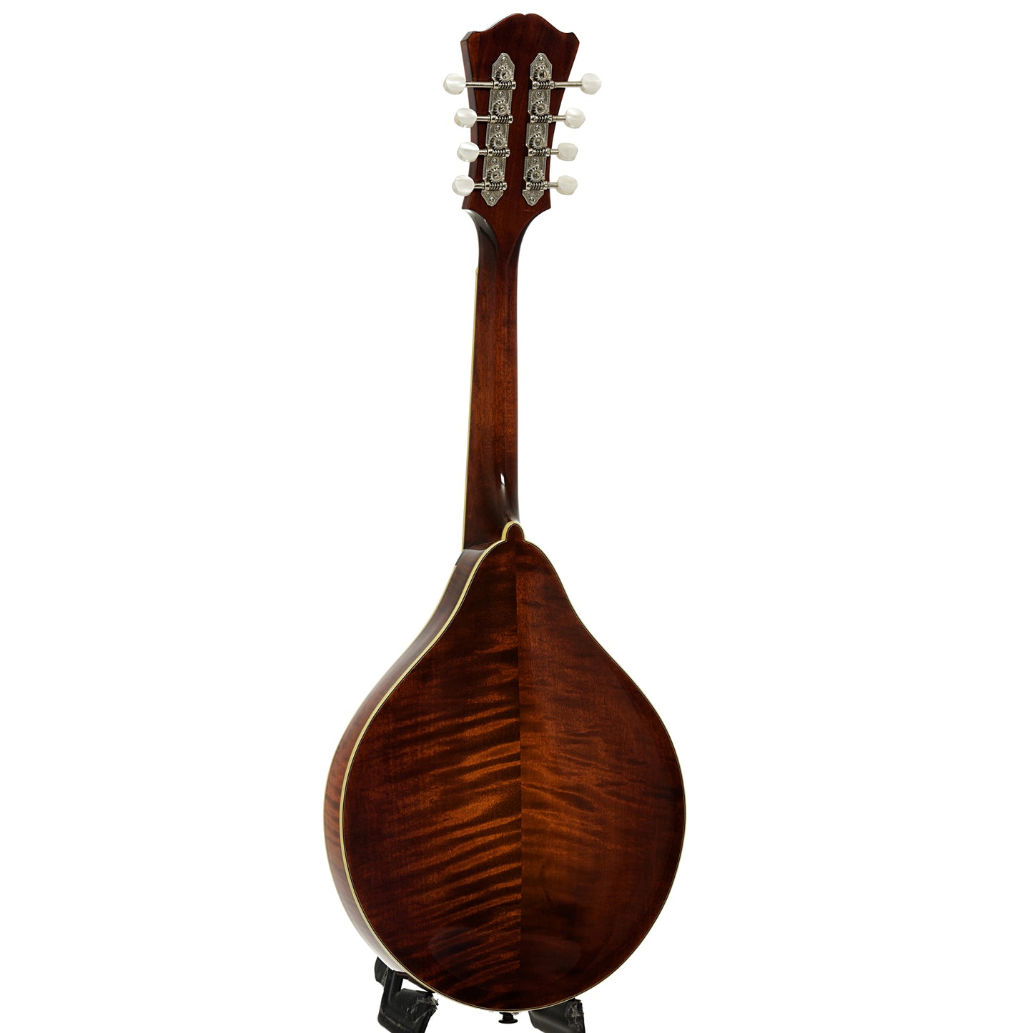 Full back and side of Eastman MD605 A-style Mandolin 