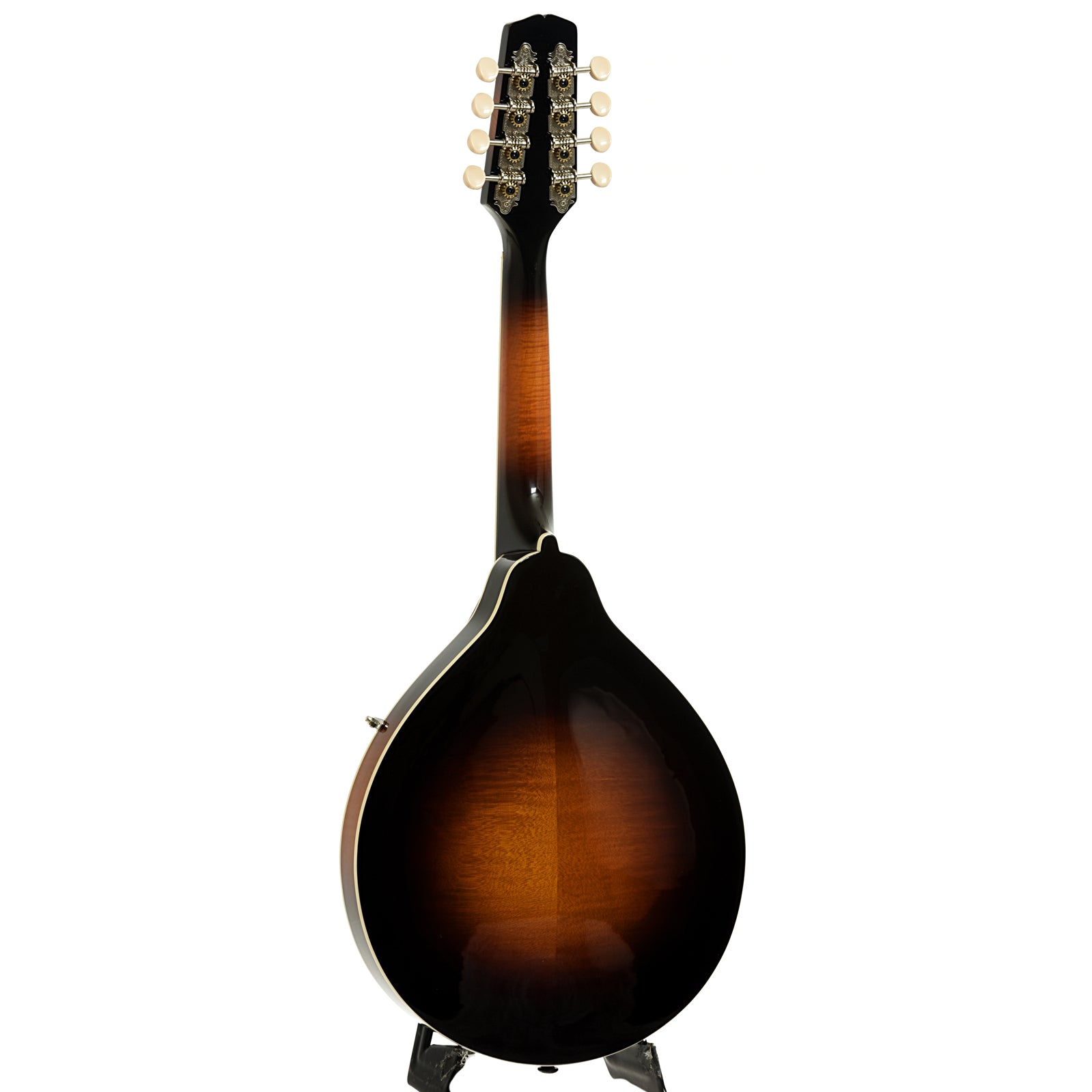 Full back and side of Kentucky KM-250 A-Style Mandolin