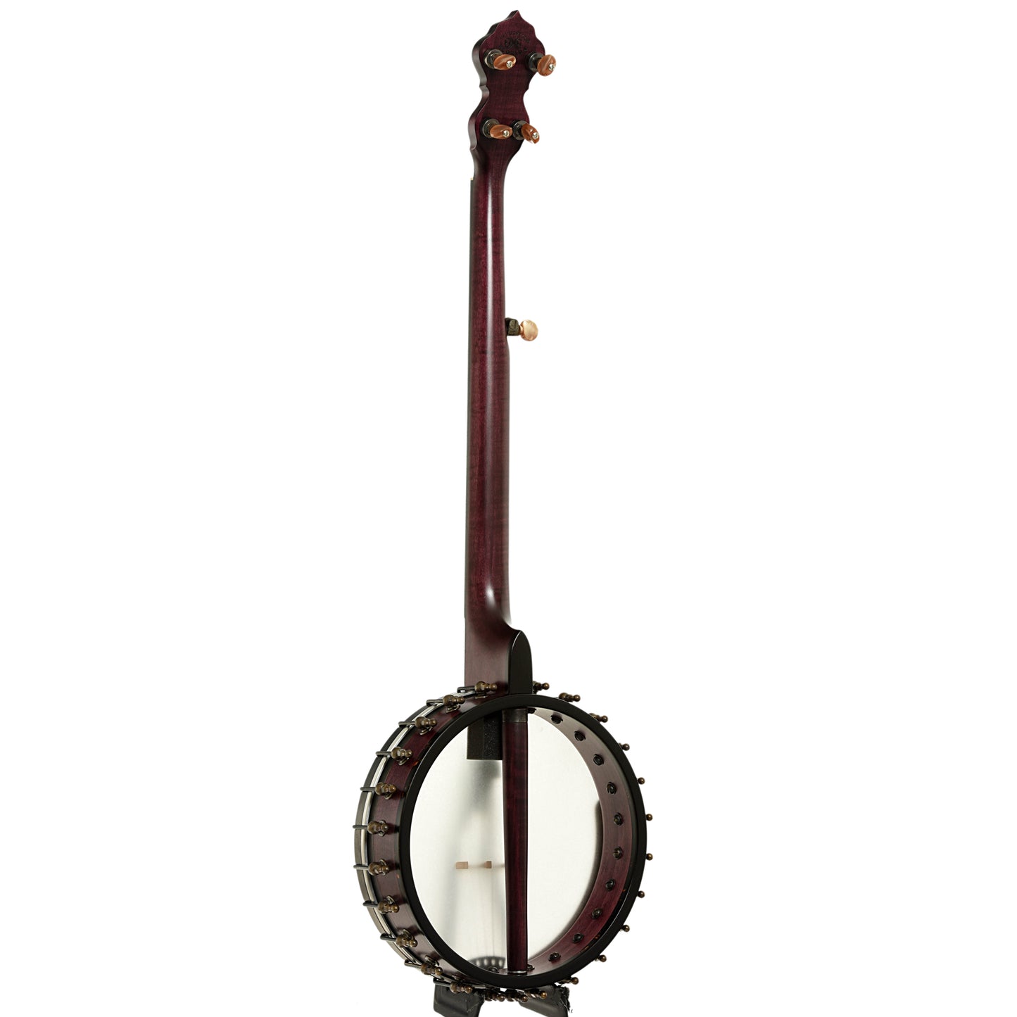 Full back and side of Ome Jasmine Limited Edition 11" Open Back Banjo