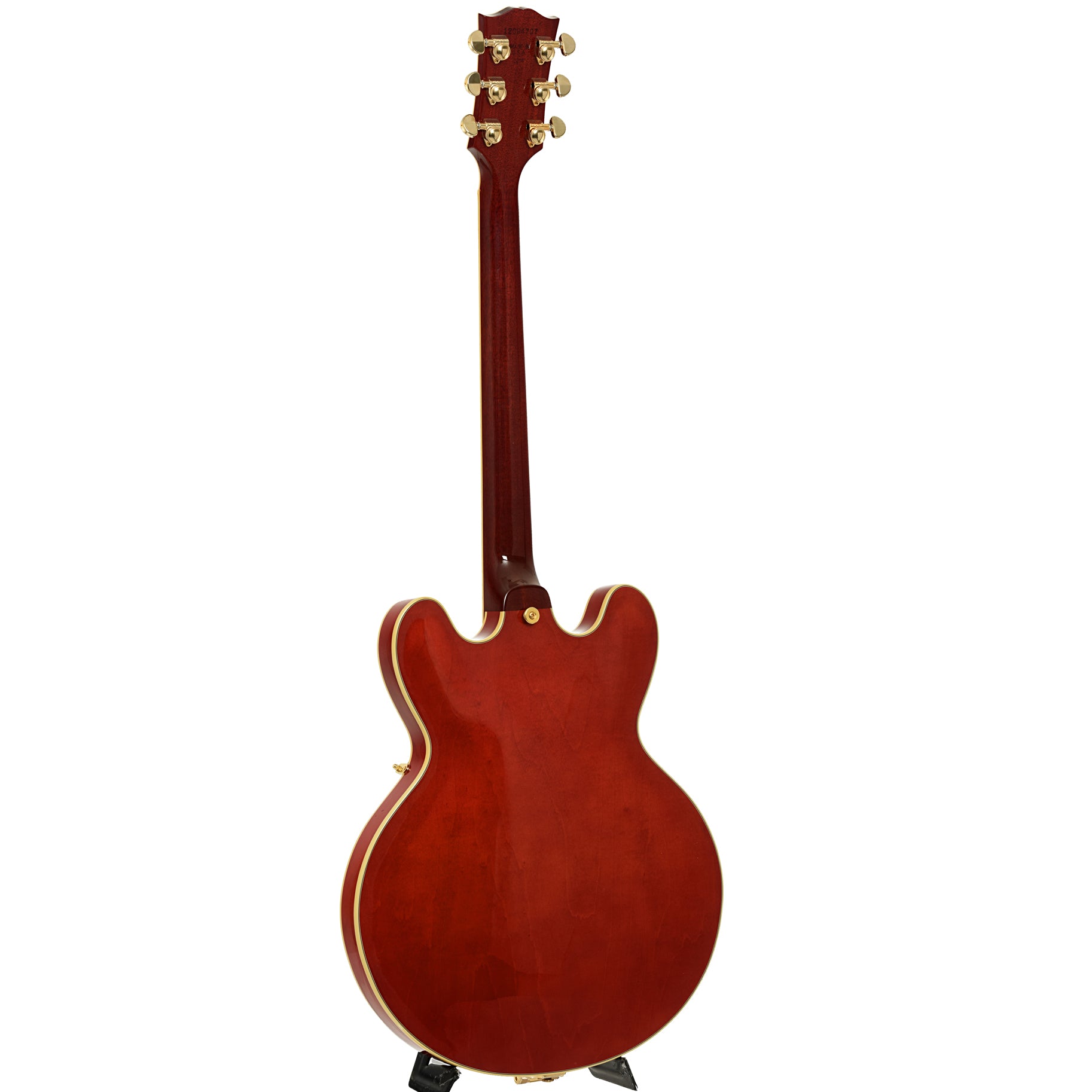 Back and side of Gibson ES-355 w/ Bigsby Hollowbody Electric Guitar