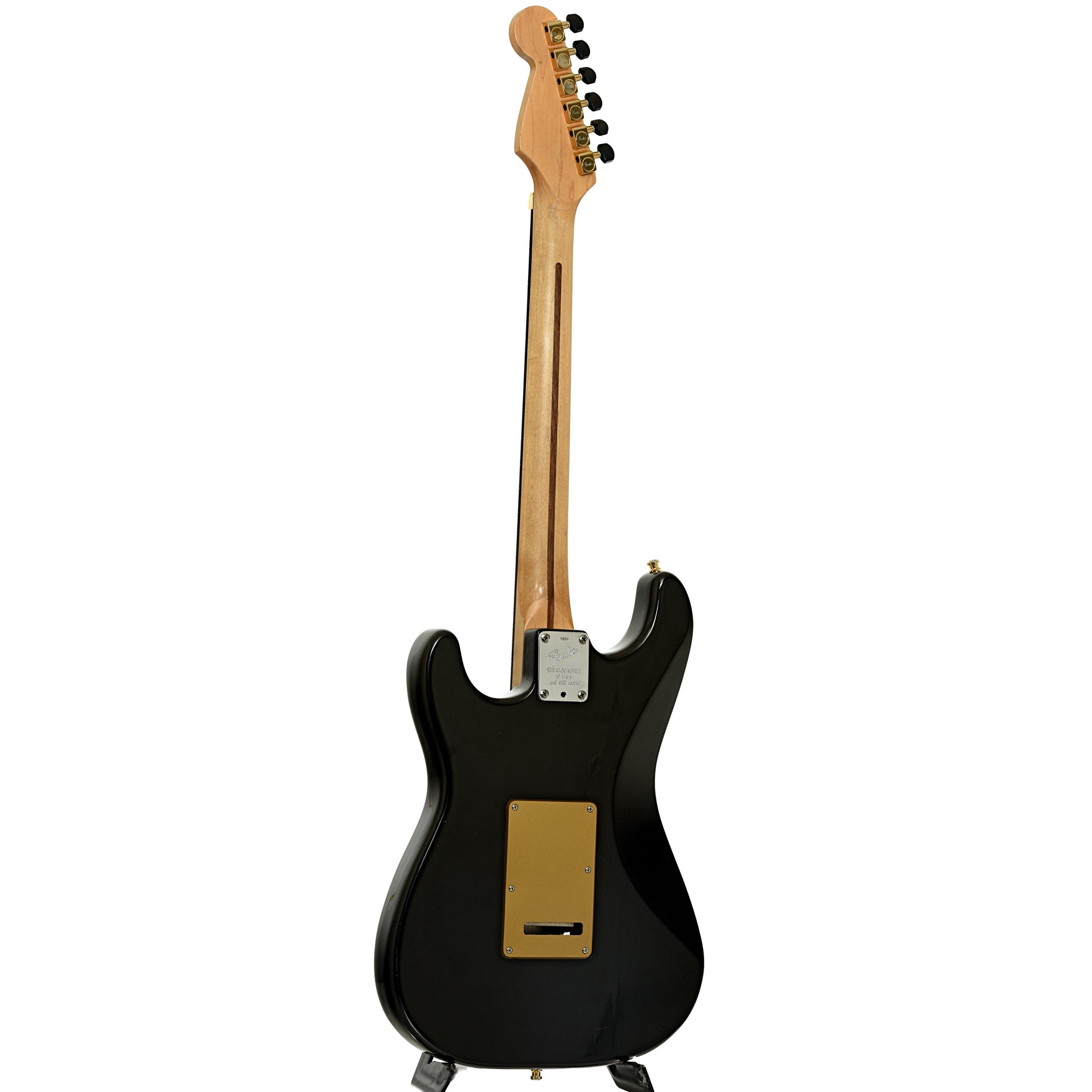 Full back and side of Fender American Standard Stratocaster Electric Guitar
