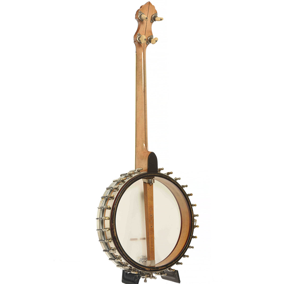 Full Back & Side of Vega Whyte Laydie Style R Tenor Banjo