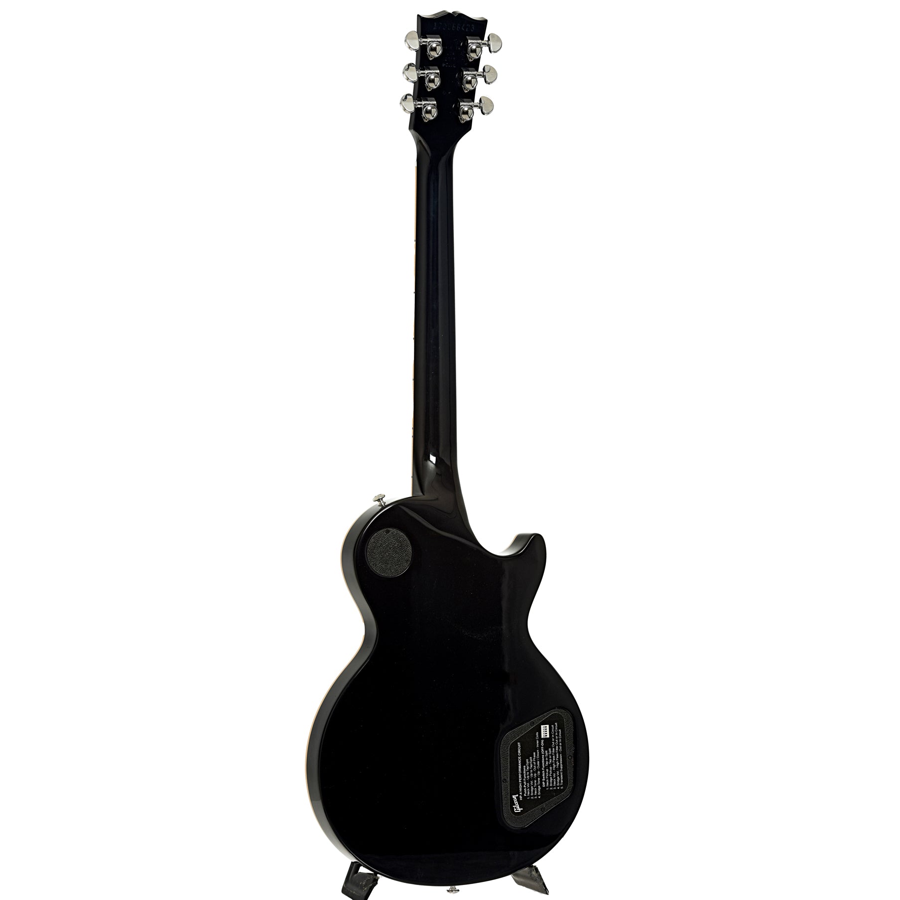Full back and side of Gibson Les Paul Standard High Performance LH Electric Guitar