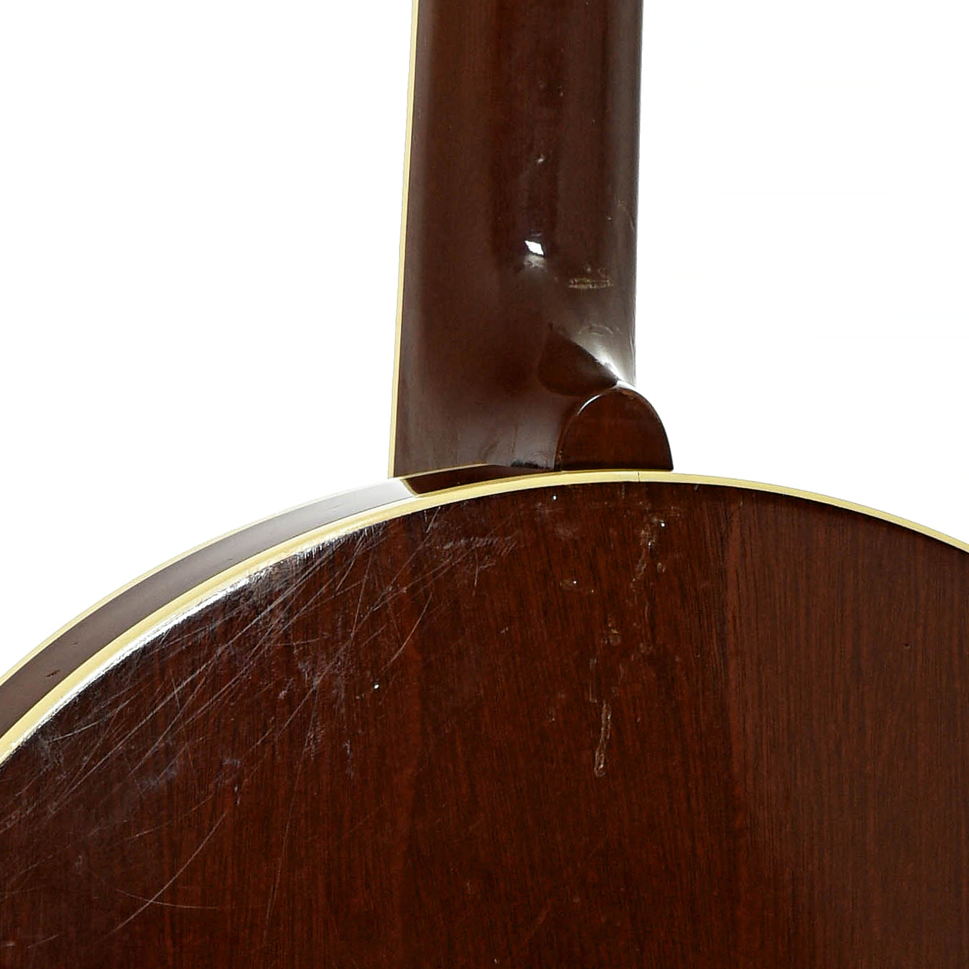 Neck joint of Gibson RB-250 Resonator Banjo